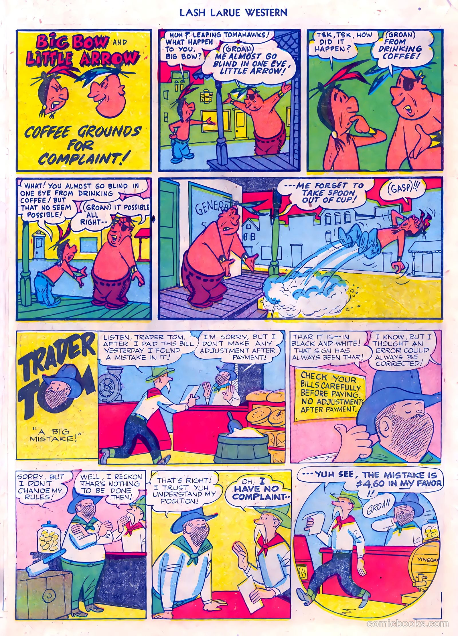 Lash LaRue Western #45 (1953) — page 18 of 36