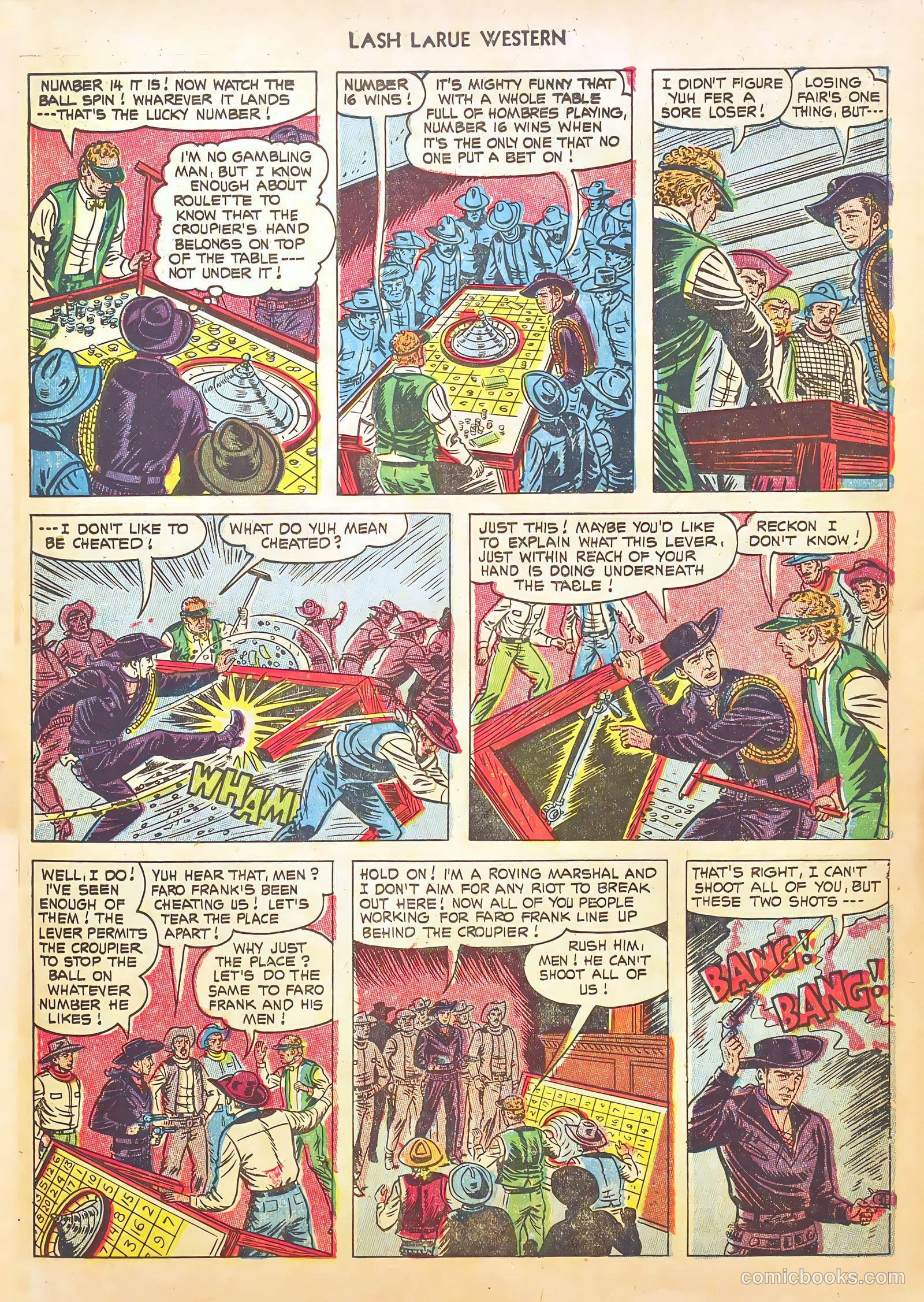 Lash LaRue Western #46 (1954) — page 11 of 36