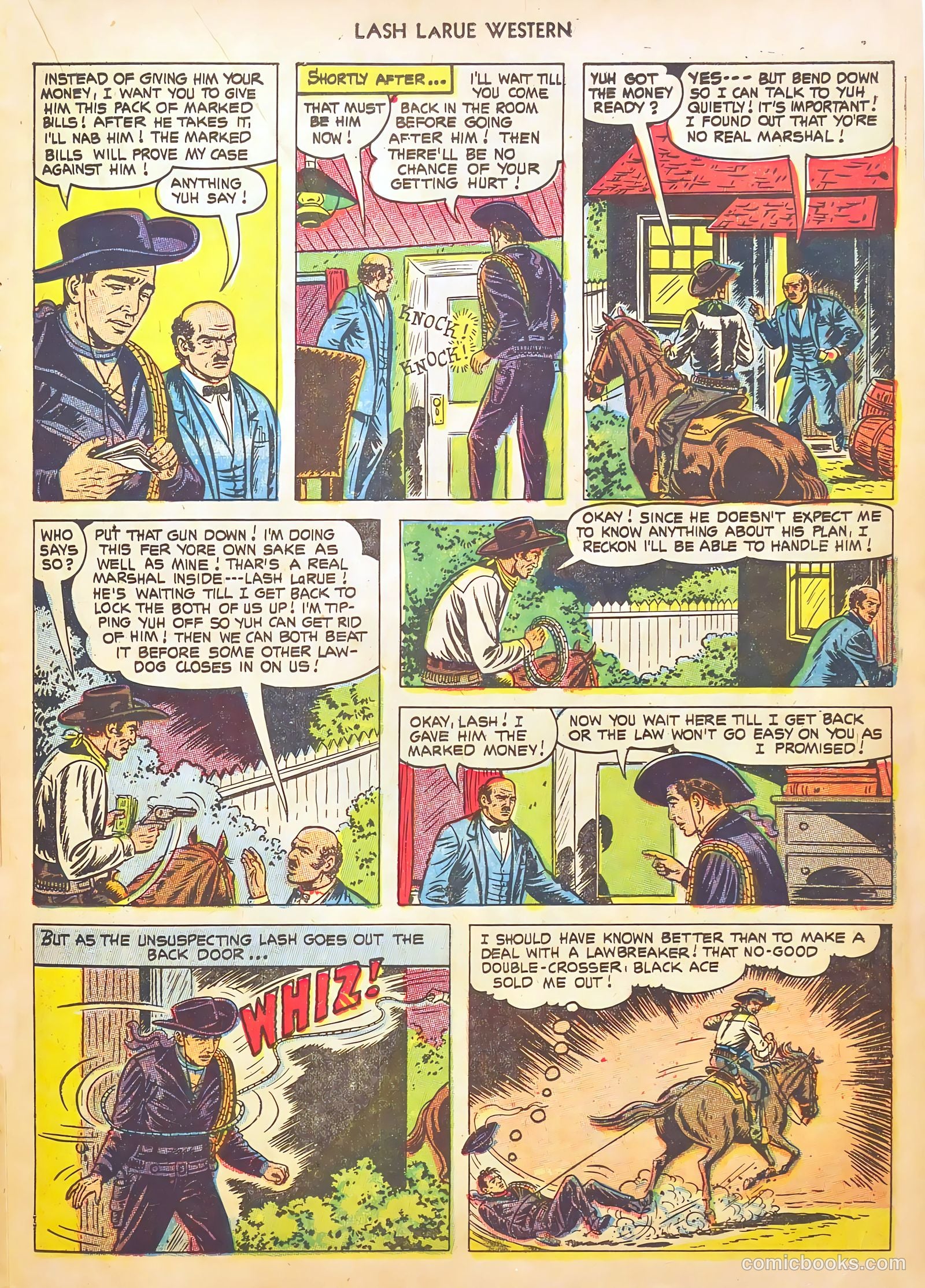 Lash LaRue Western #46 (1954) — page 15 of 36