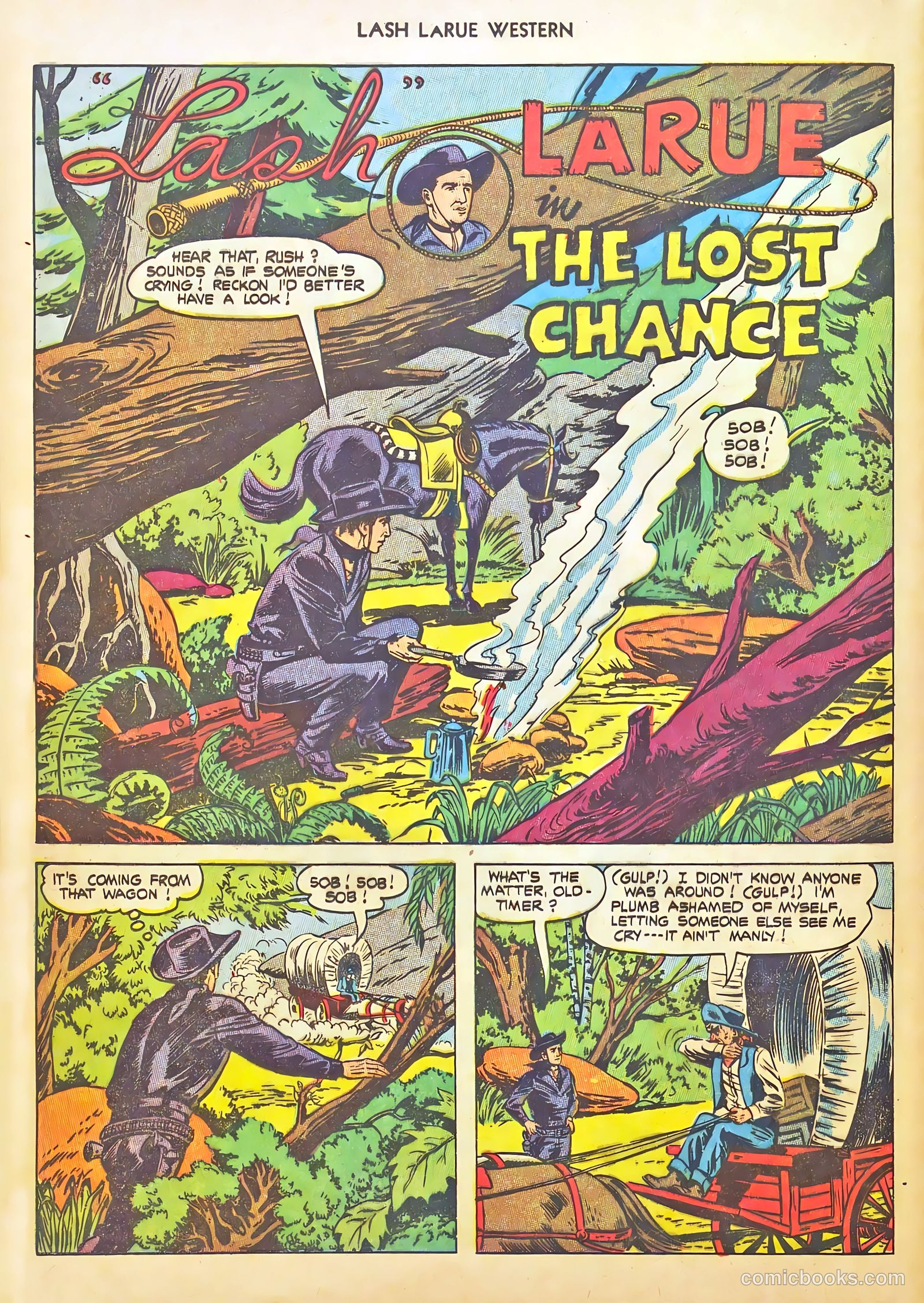 Lash LaRue Western #46 (1954) — page 24 of 36