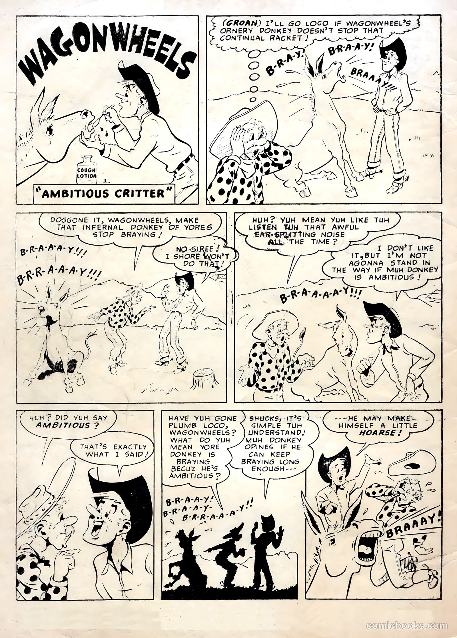 Lash LaRue Western #5 (1950) — page 2 of 36