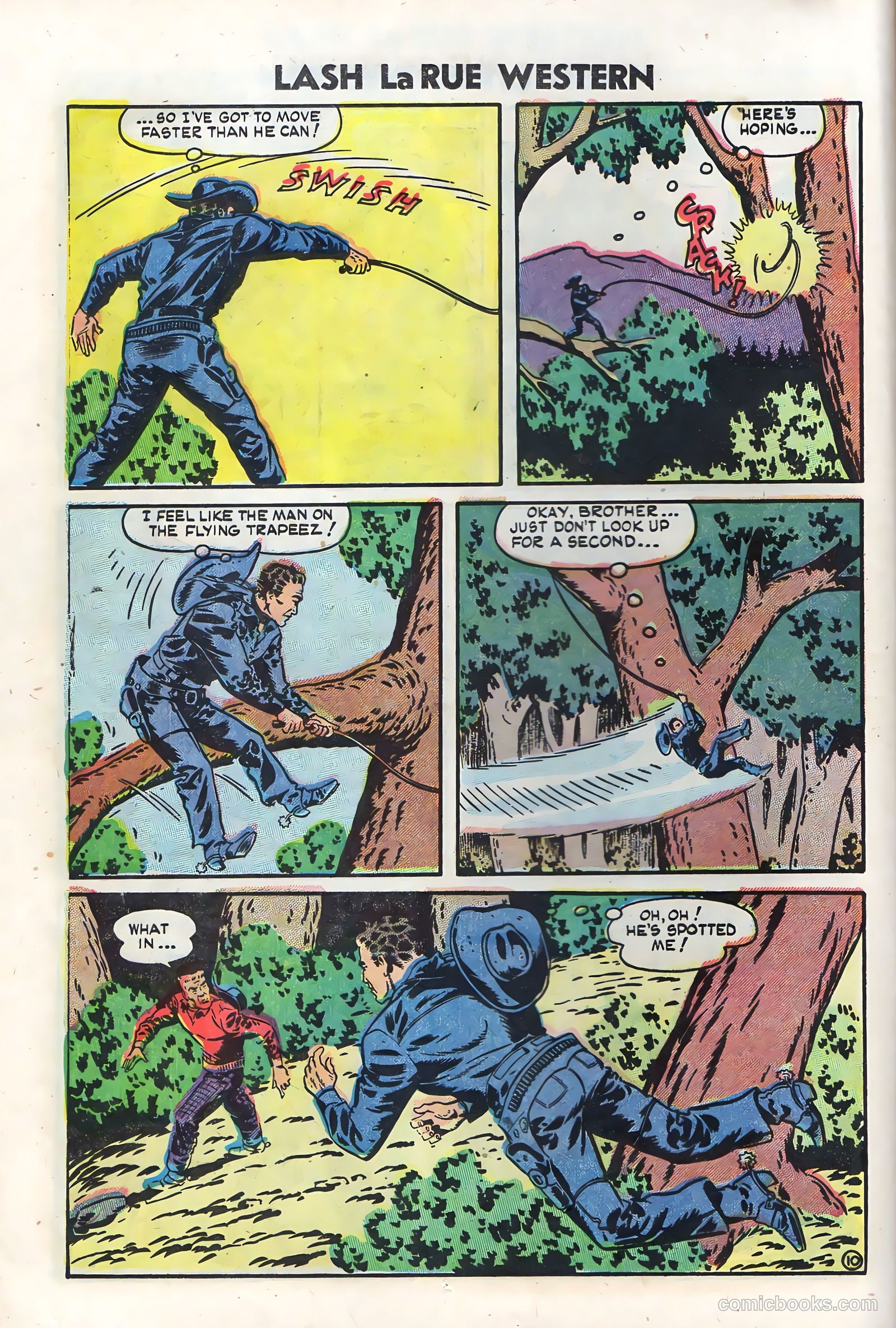 Lash Larue Western #50 (1950) — page 12 of 36