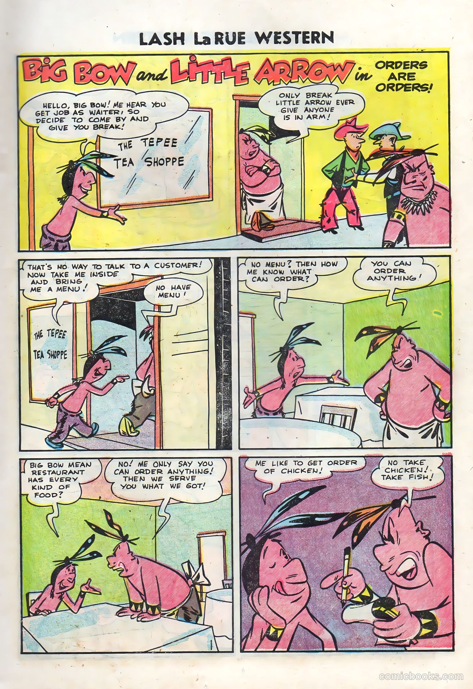 Lash Larue Western #50 (1950) — page 15 of 36