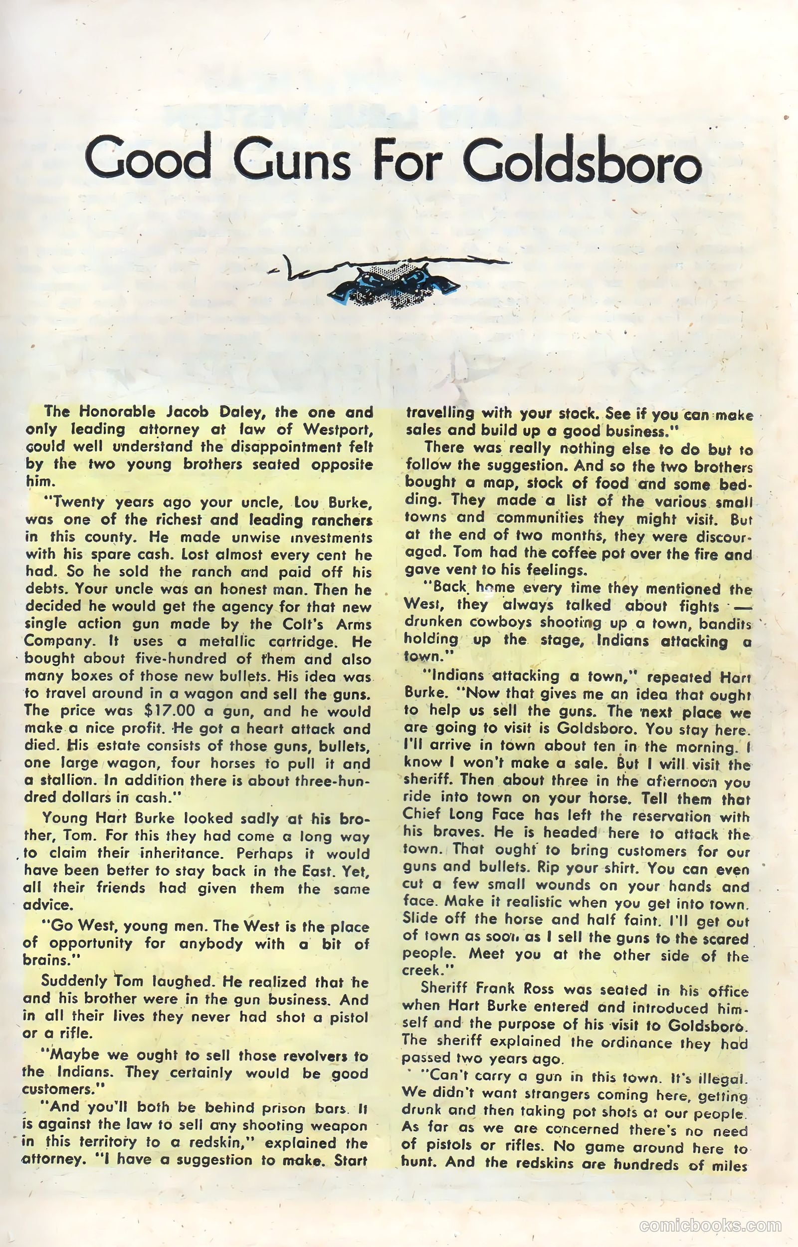 Lash Larue Western #50 (1950) — page 19 of 36