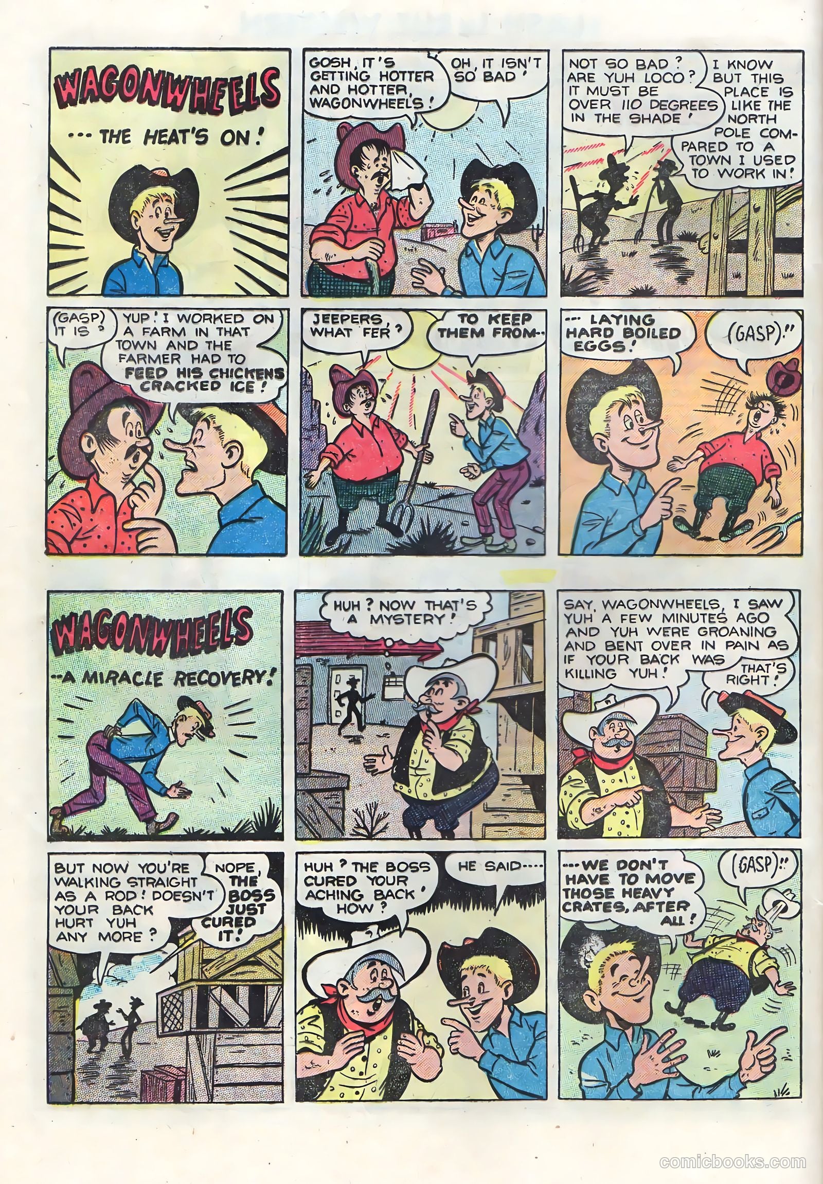 Lash Larue Western #50 (1950) — page 32 of 36