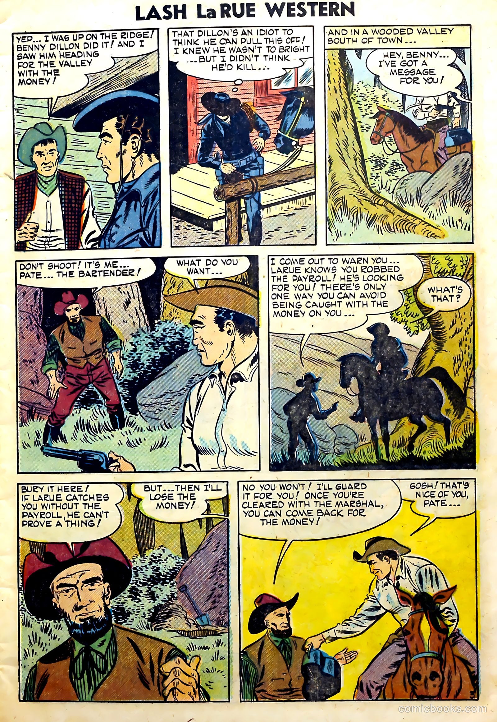 Lash Larue Western #51 (1964) — page 5 of 36