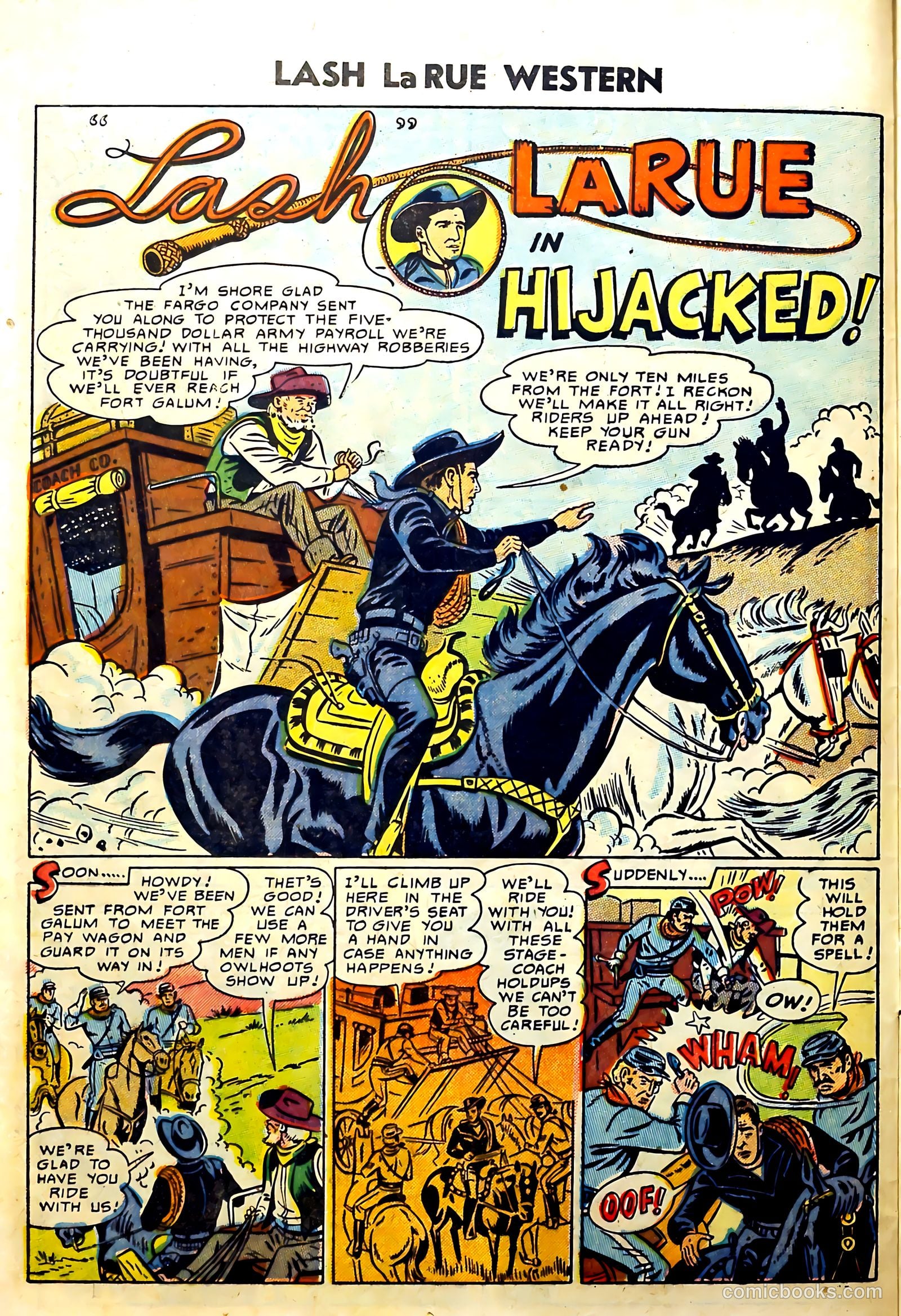 Lash Larue Western #51 (1964) — page 12 of 36