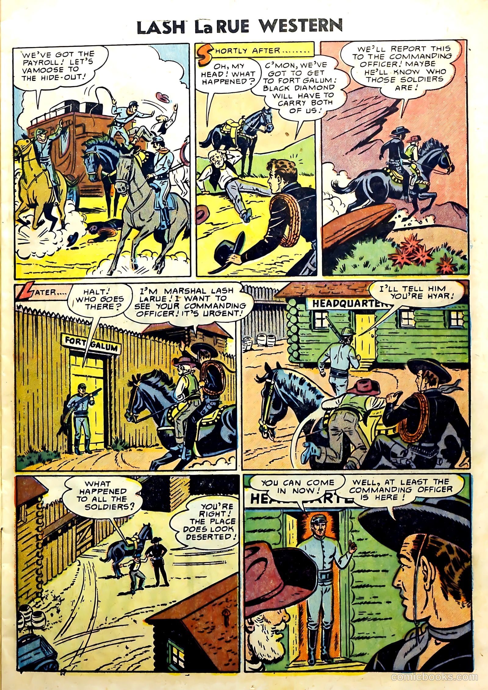 Lash Larue Western #51 (1964) — page 13 of 36