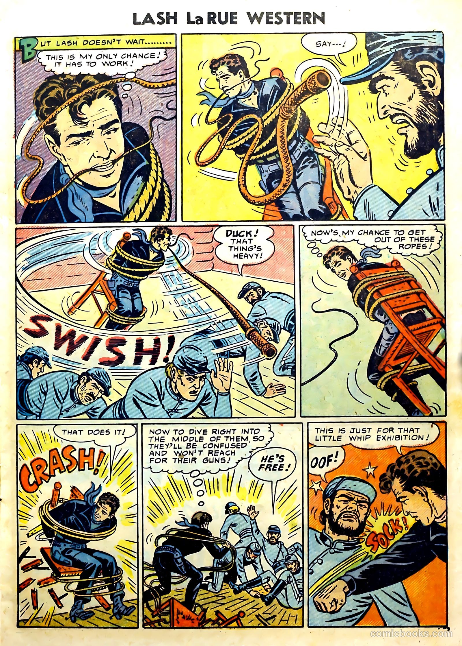 Lash Larue Western #51 (1964) — page 17 of 36