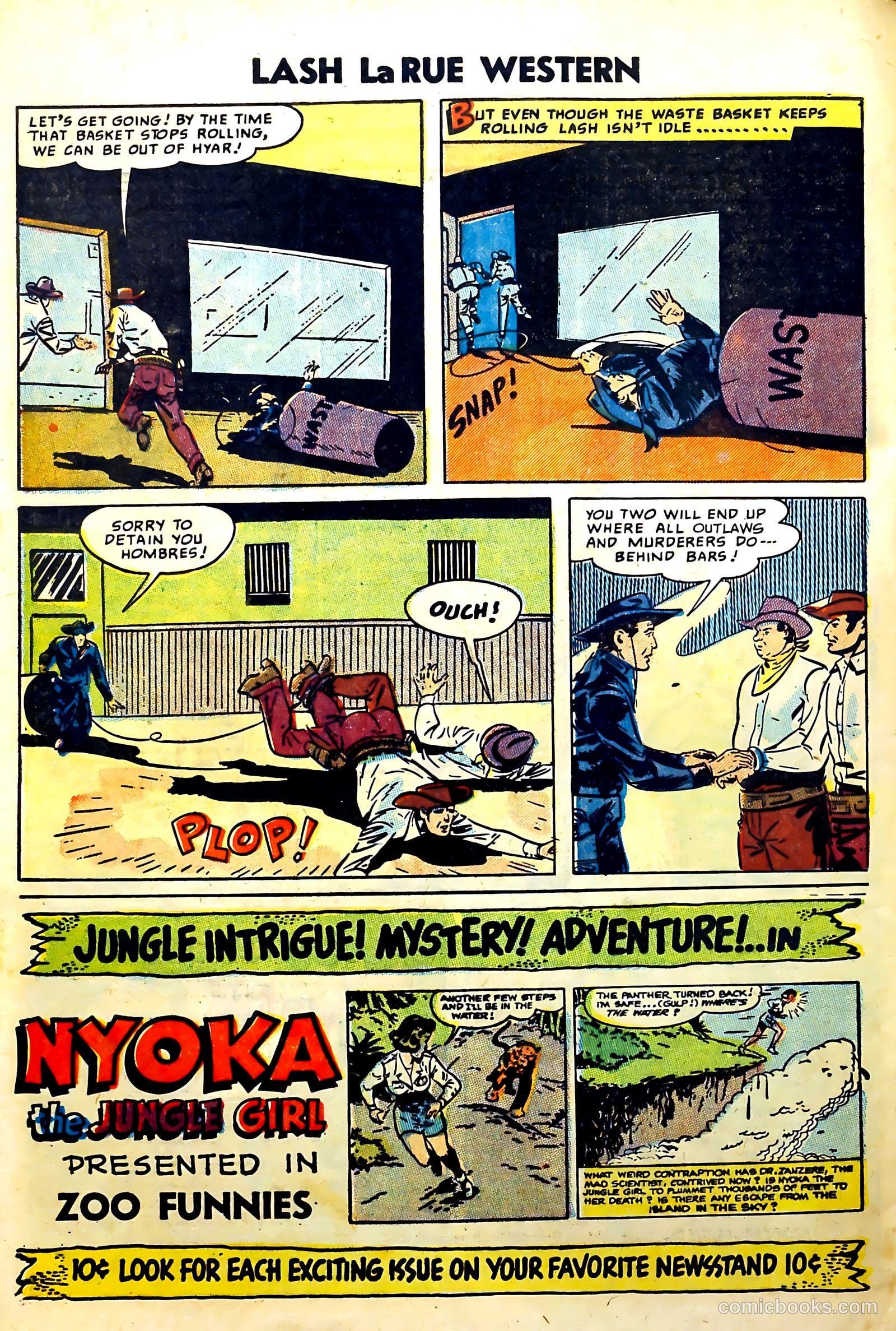 Lash Larue Western #51 (1964) — page 32 of 36