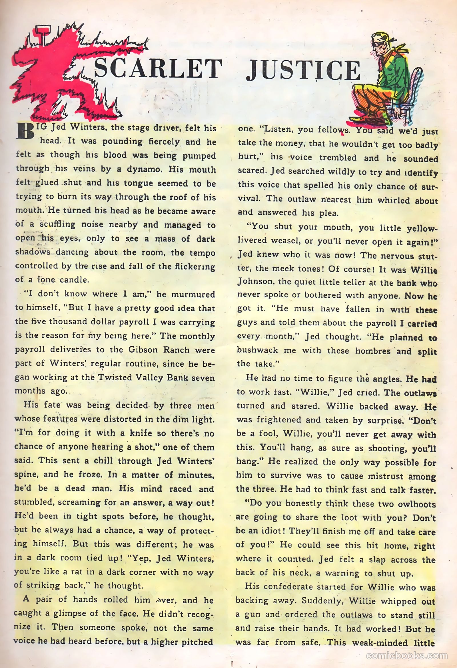 Lash Larue Western #52 (1954) — page 13 of 36