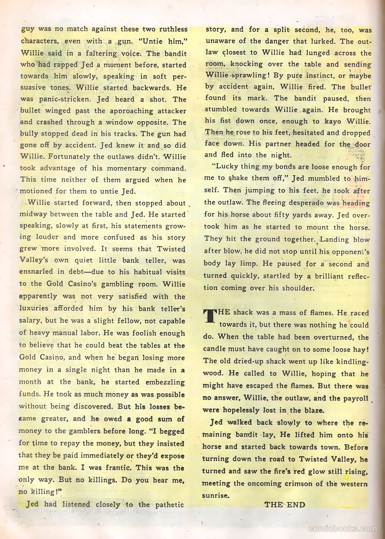 Lash Larue Western #52 (1954) — page 14 of 36