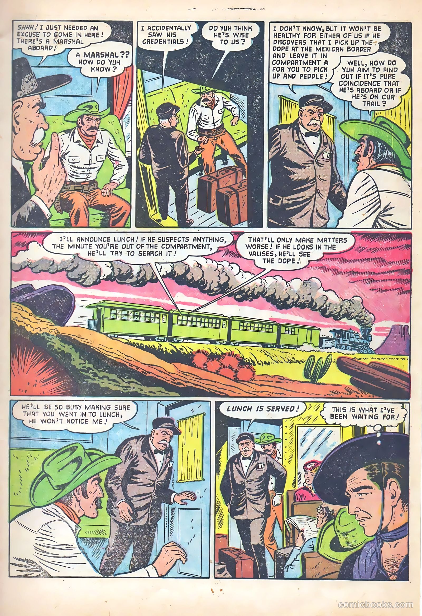 Lash Larue Western #53 (1955) — page 7 of 36