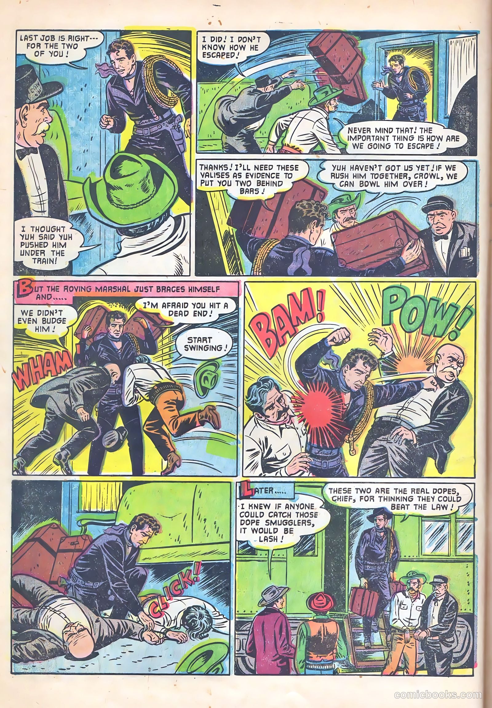 Lash Larue Western #53 (1955) — page 10 of 36