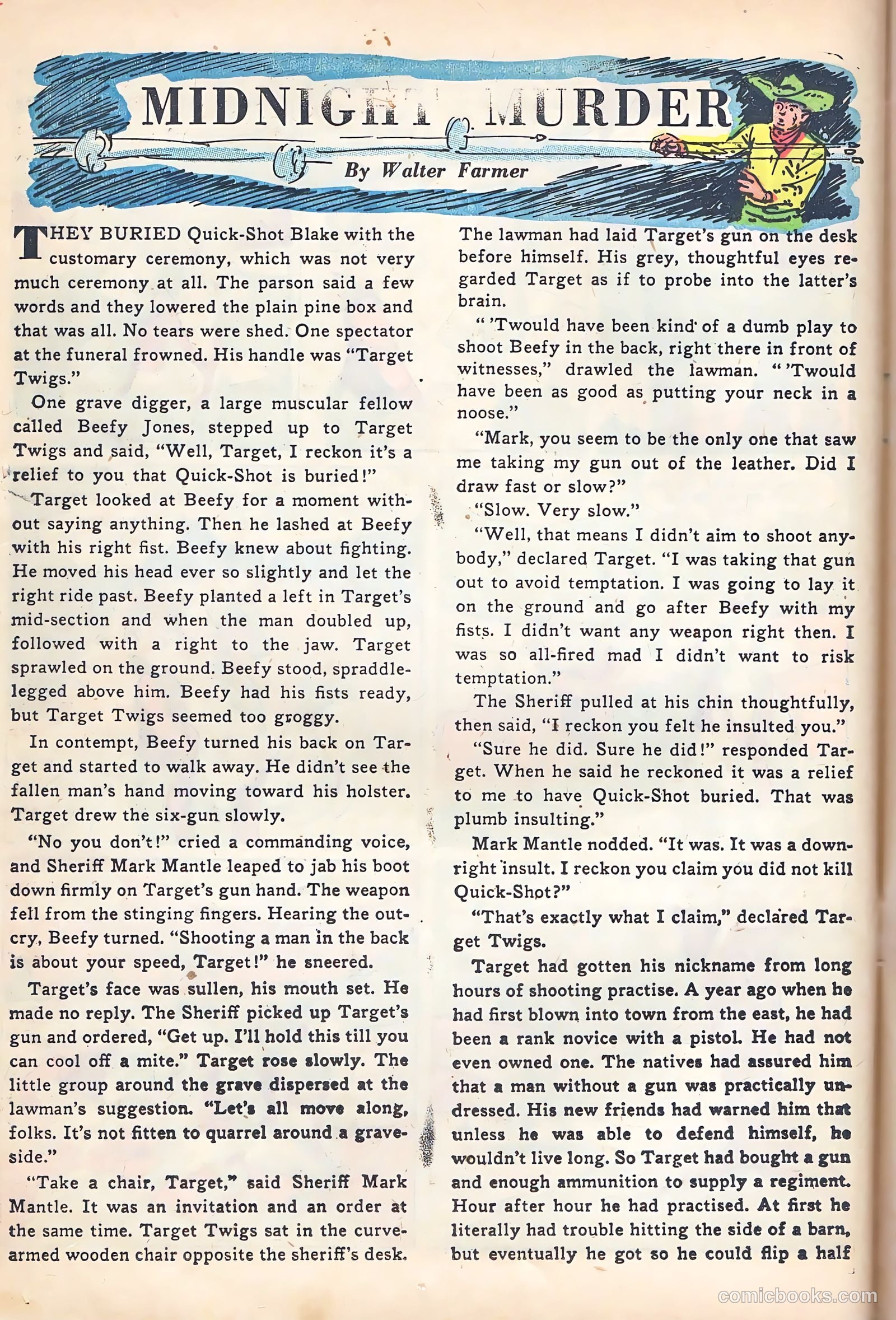 Lash Larue Western #53 (1955) — page 16 of 36