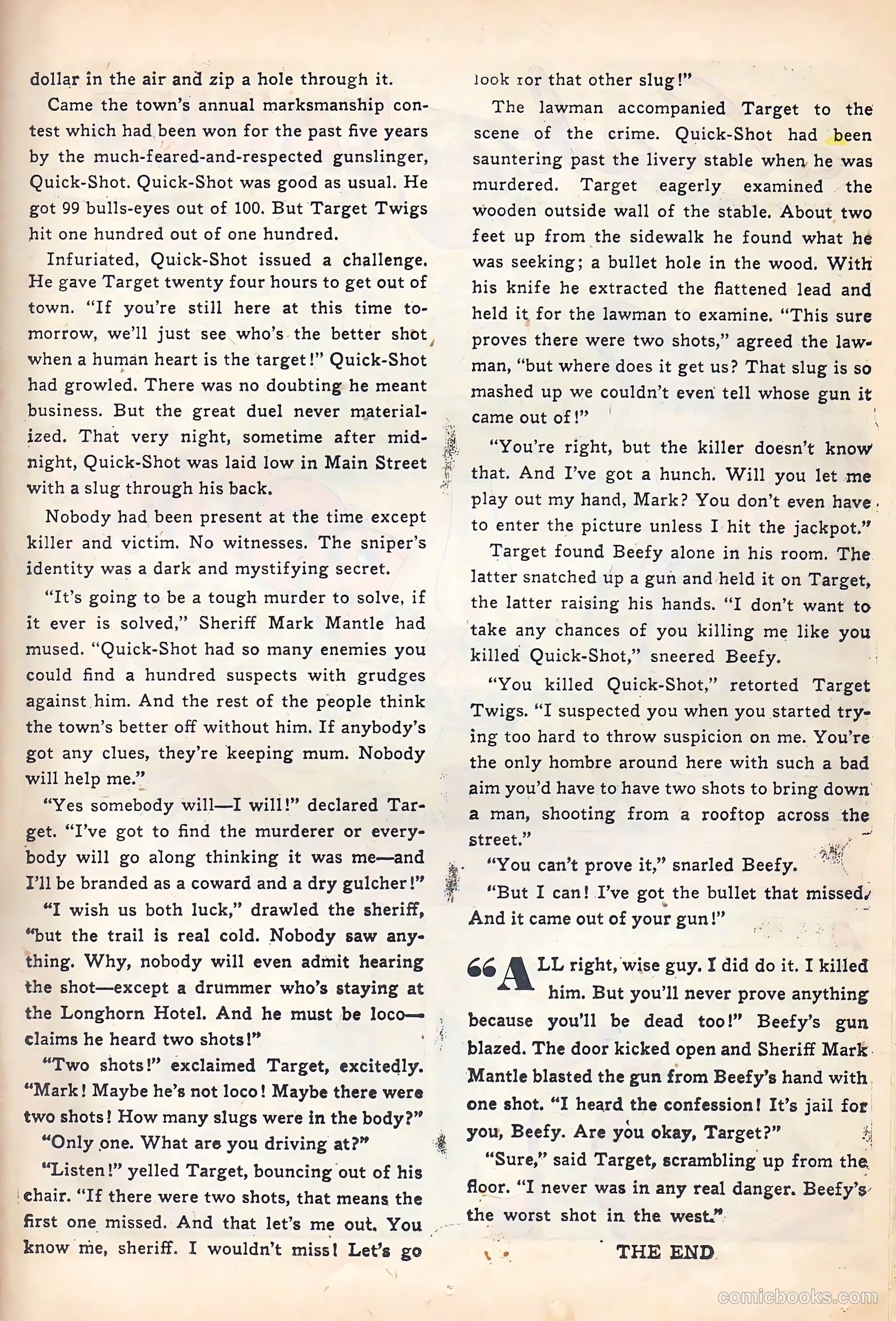 Lash Larue Western #53 (1955) — page 17 of 36