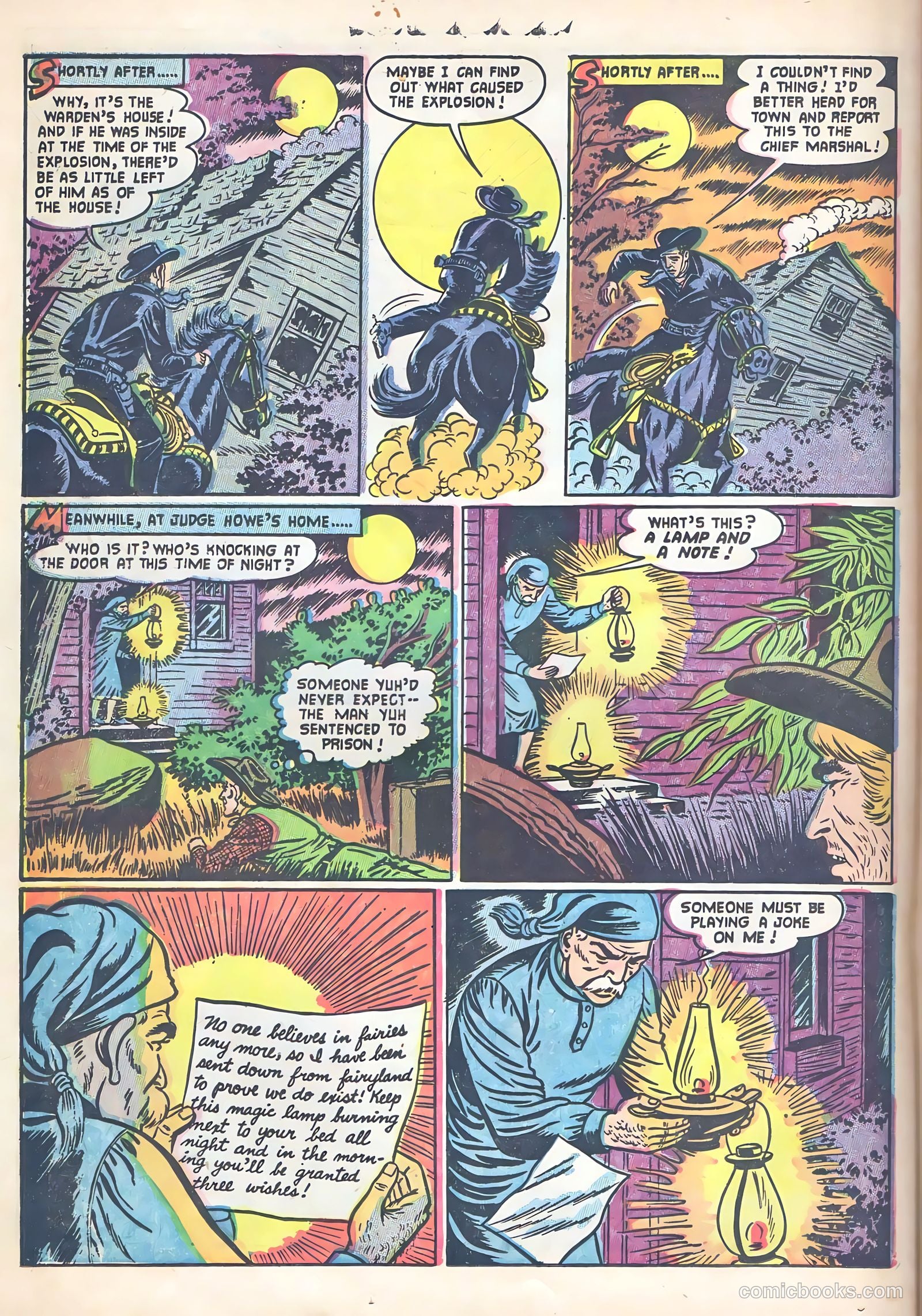 Lash Larue Western #53 (1955) — page 20 of 36