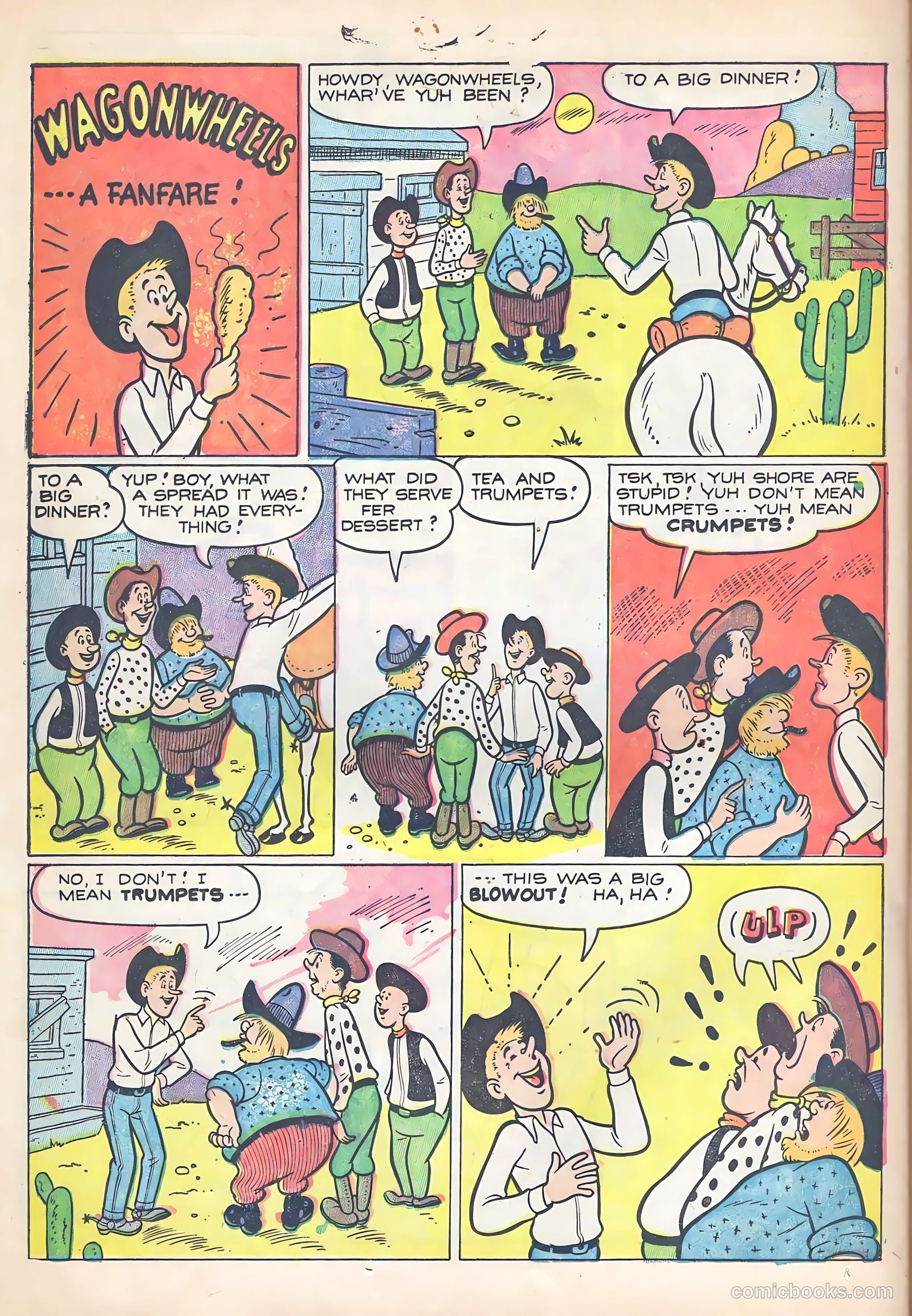 Lash Larue Western #53 (1955) — page 24 of 36