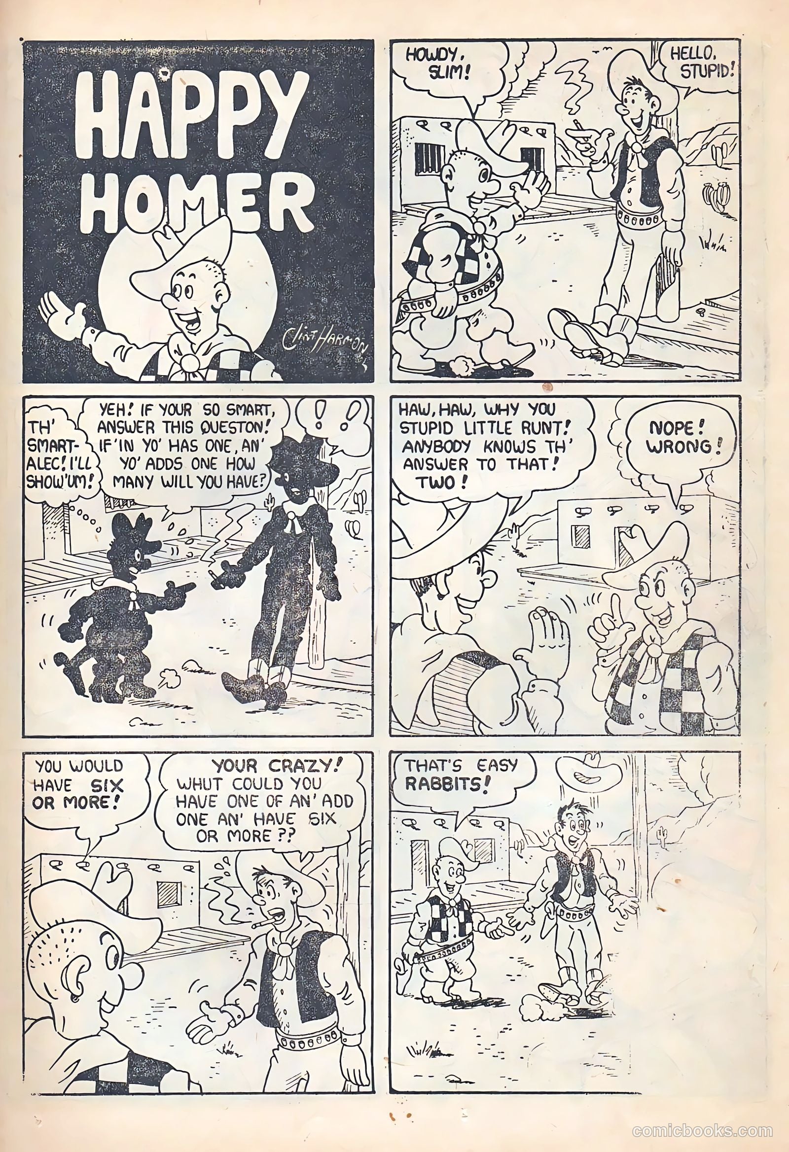 Lash Larue Western #53 (1955) — page 25 of 36