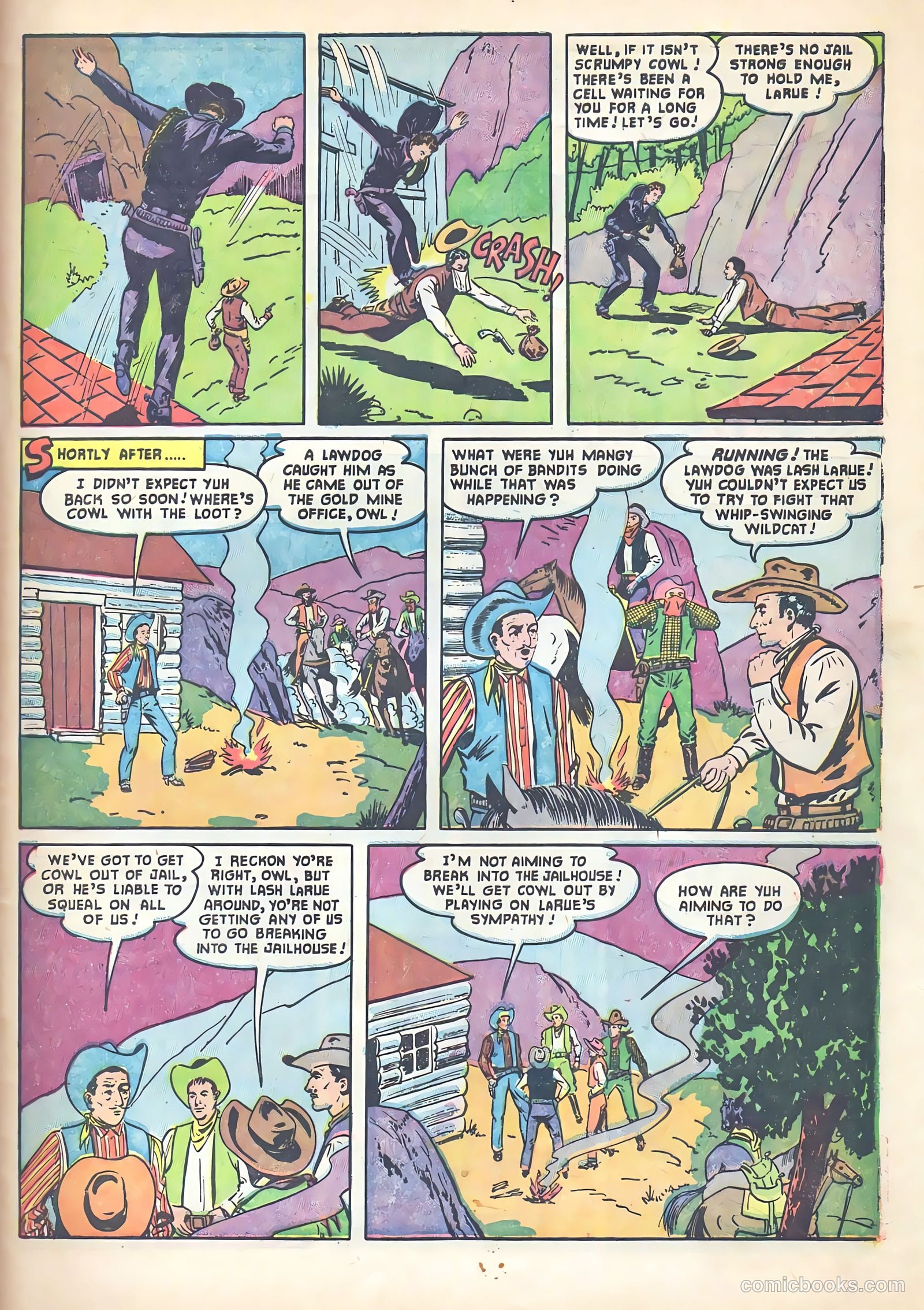 Lash Larue Western #53 (1955) — page 29 of 36
