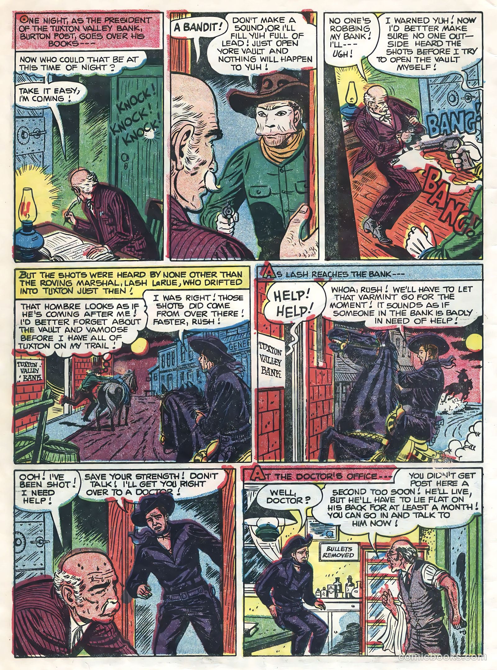 Lash LaRue Western #54 (1955) — page 4 of 36