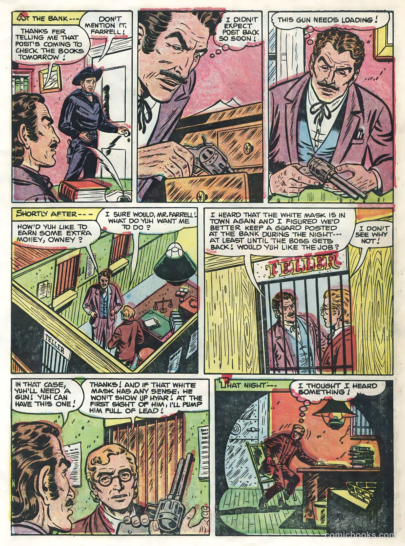 Lash LaRue Western #54 (1955) — page 7 of 36