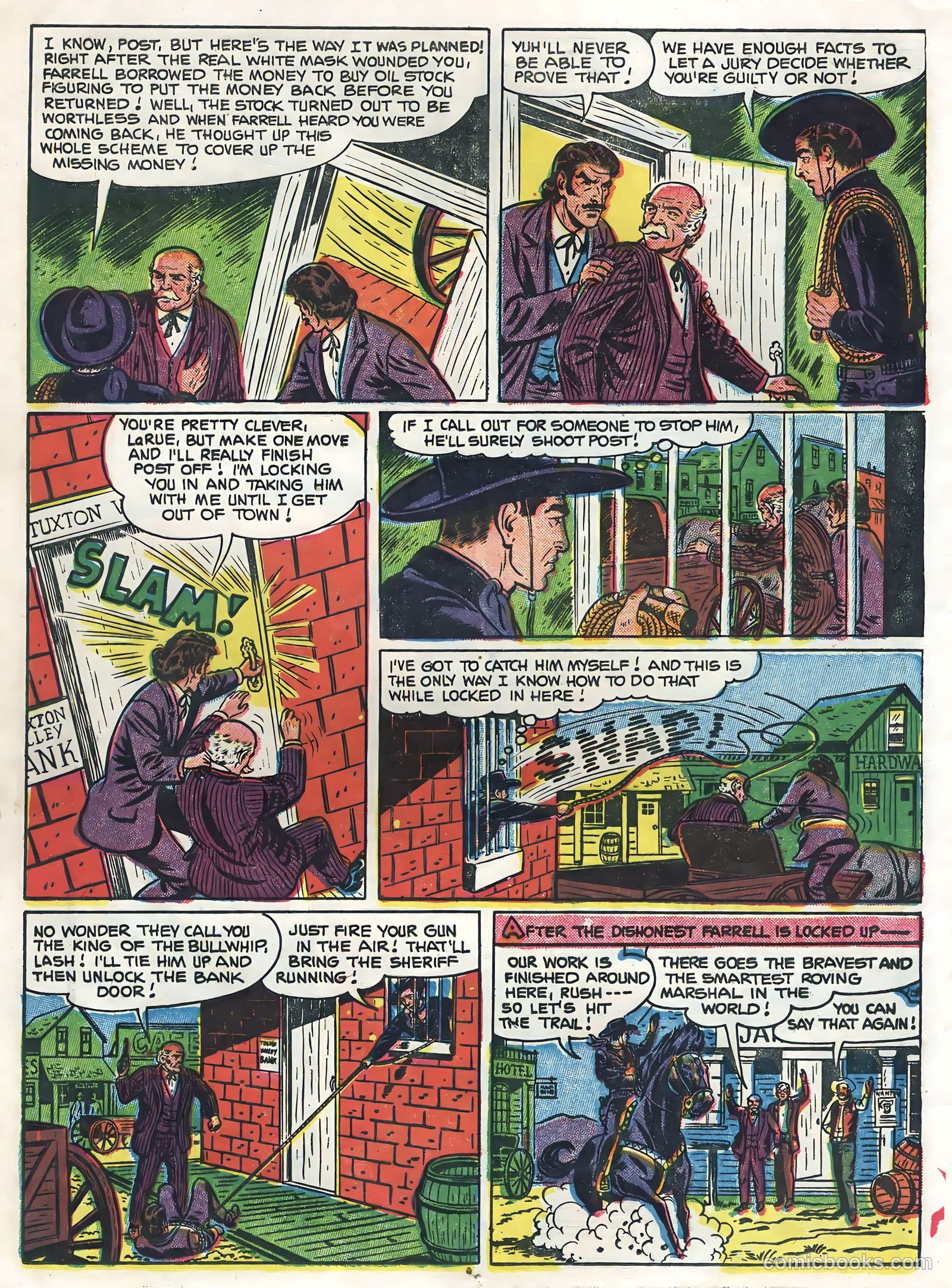 Lash LaRue Western #54 (1955) — page 12 of 36