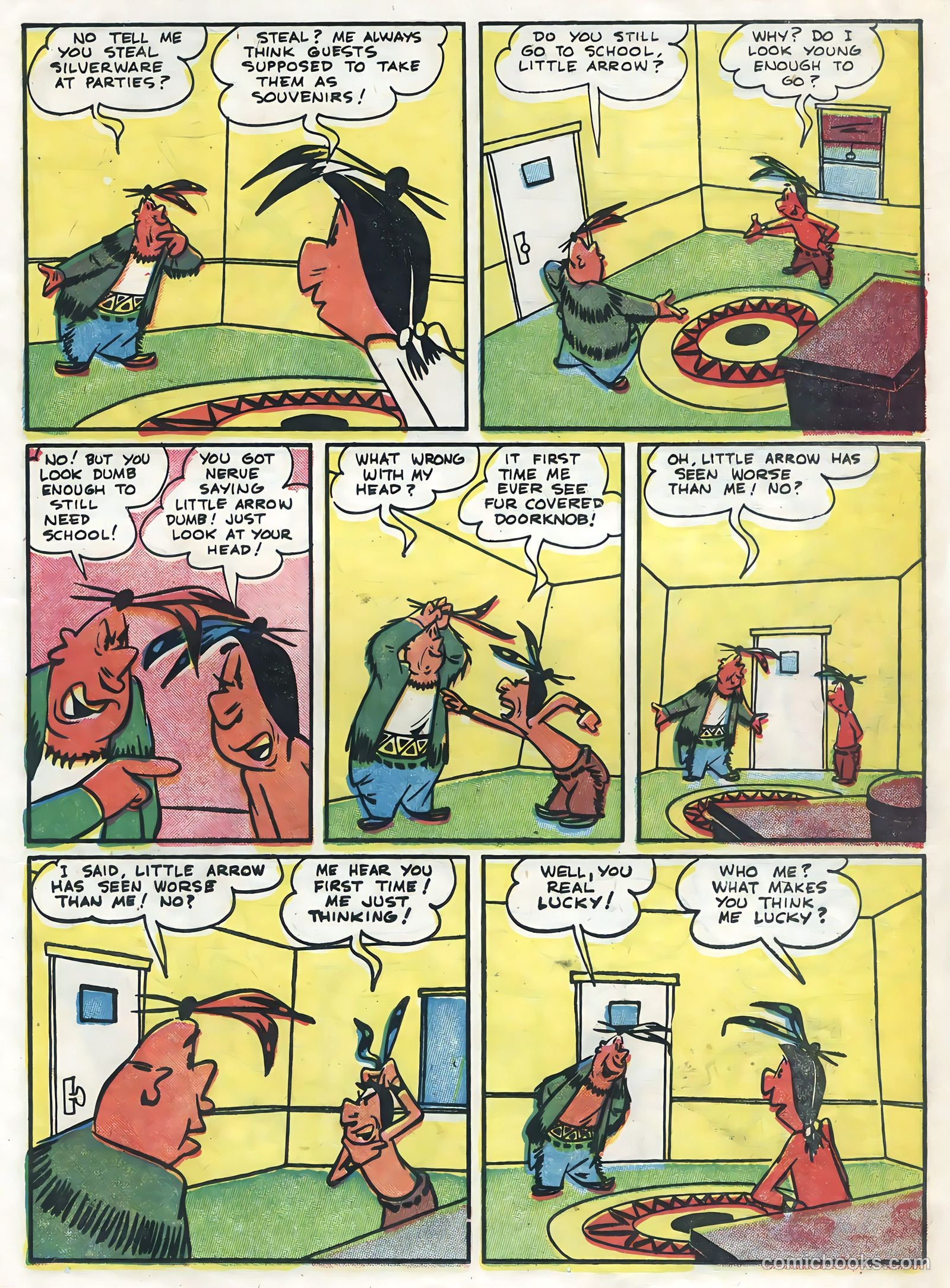 Lash LaRue Western #54 (1955) — page 25 of 36