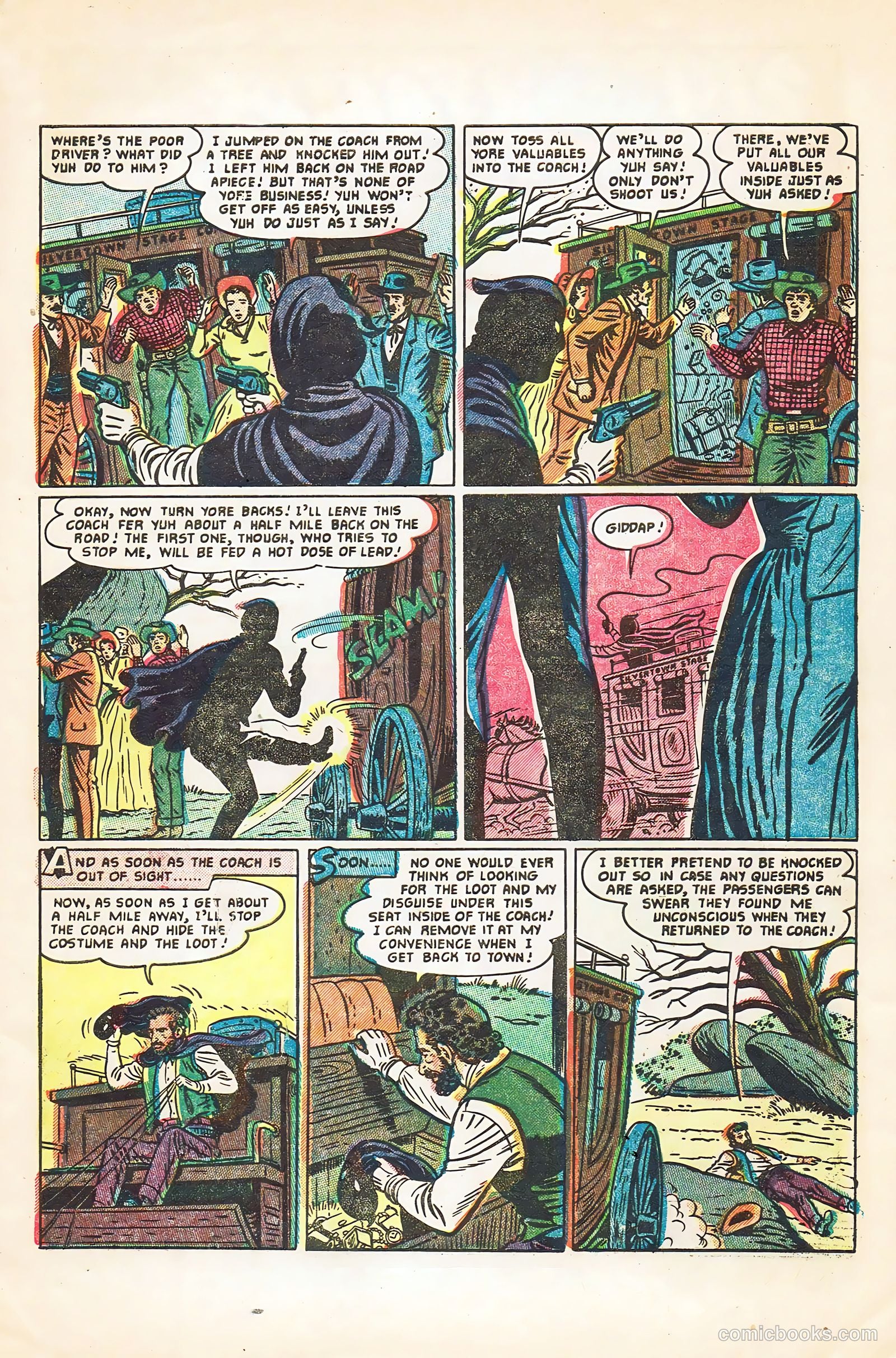 Lash Larue Western #55 (1955) — page 5 of 36