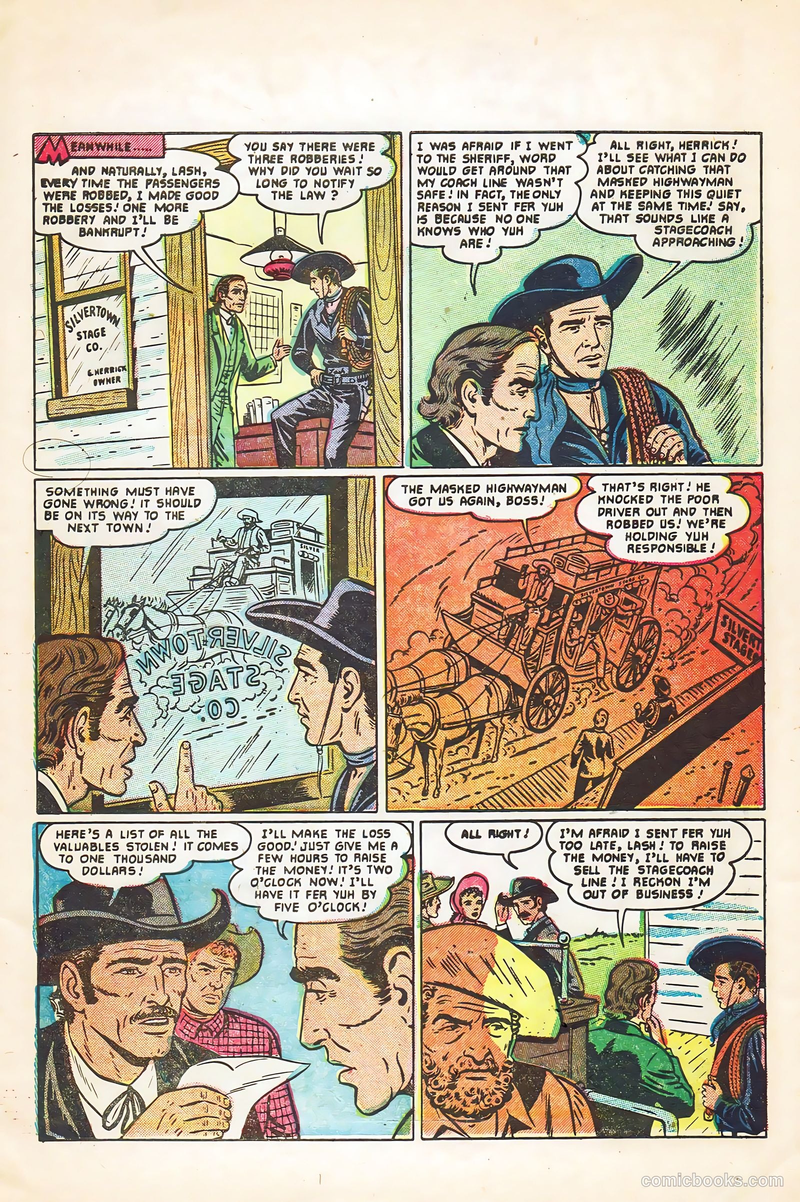 Lash Larue Western #55 (1955) — page 7 of 36
