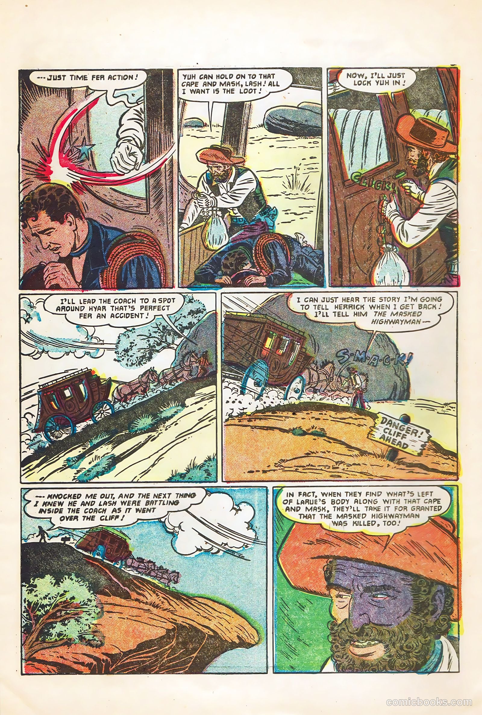 Lash Larue Western #55 (1955) — page 10 of 36
