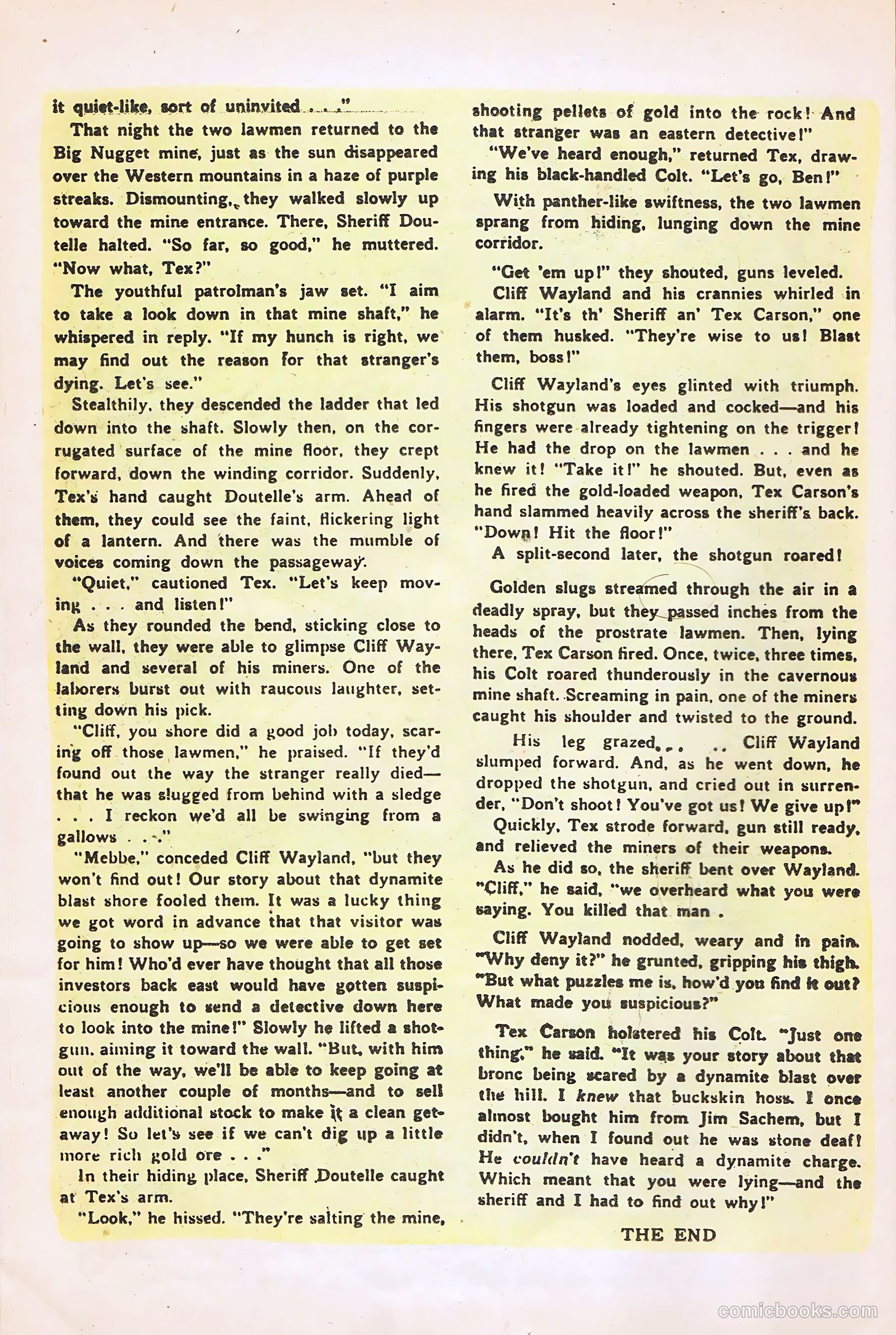 Lash Larue Western #55 (1955) — page 16 of 36
