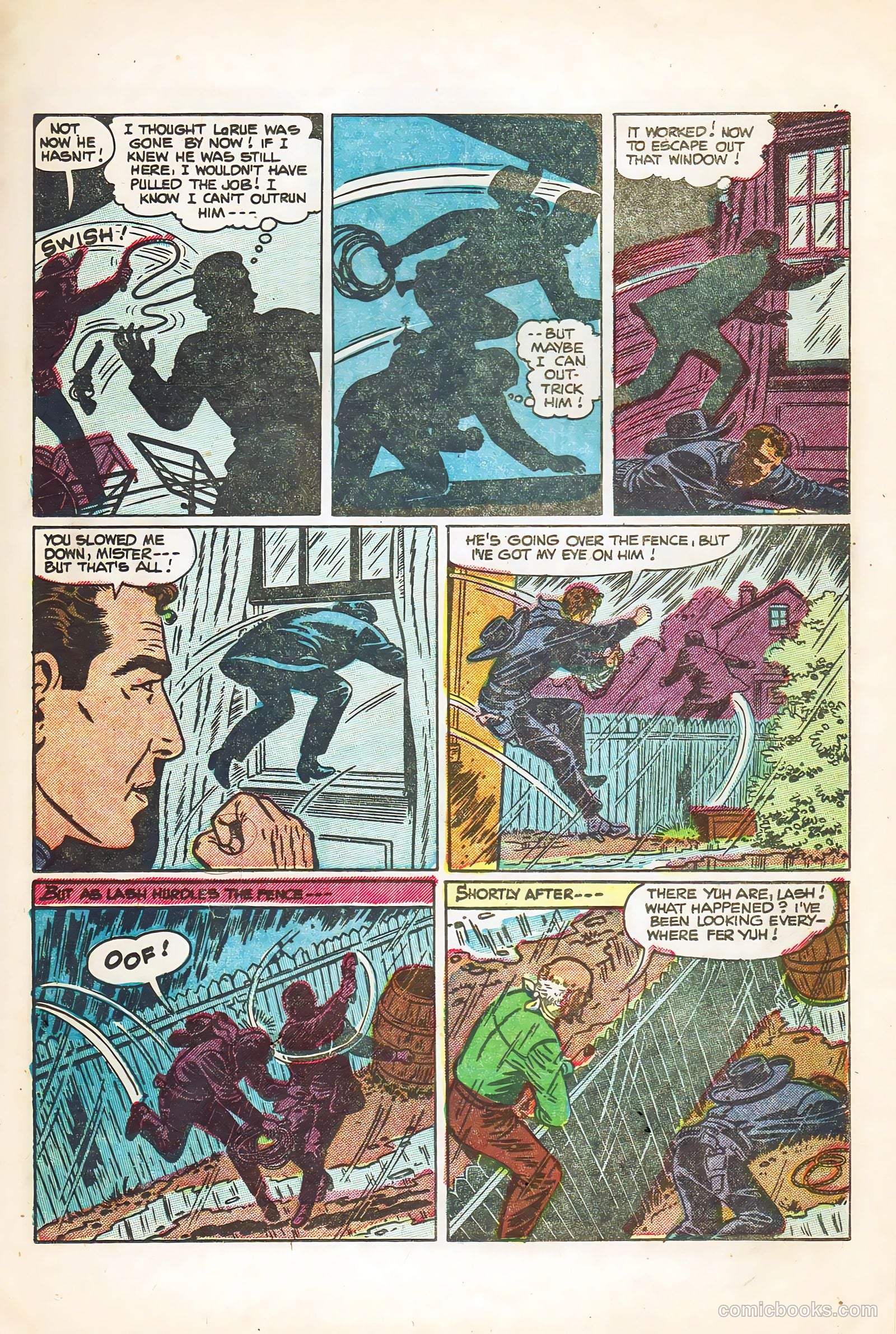 Lash Larue Western #55 (1955) — page 19 of 36