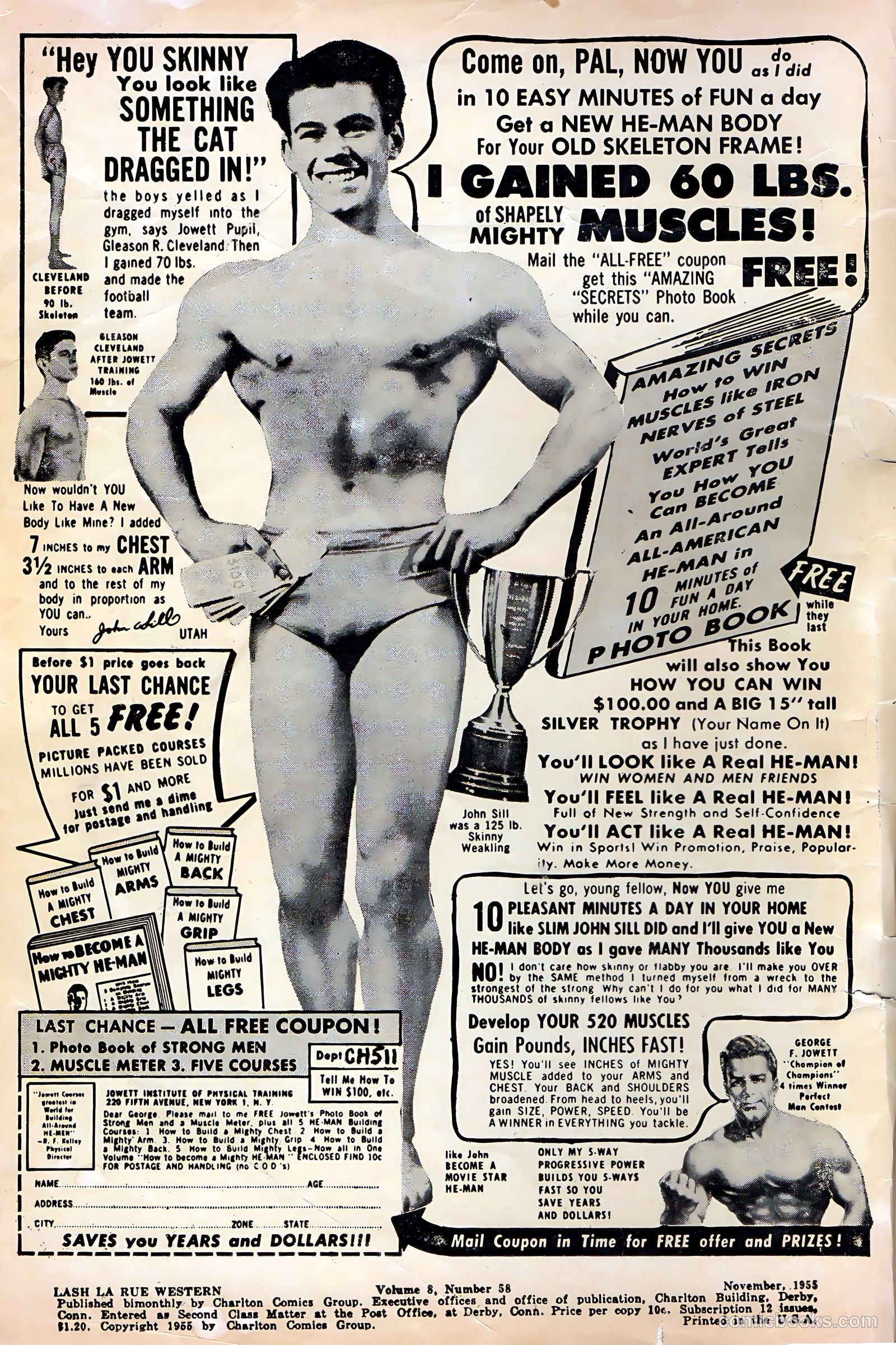 Lash Larue Western #58 (1955) — page 2 of 36