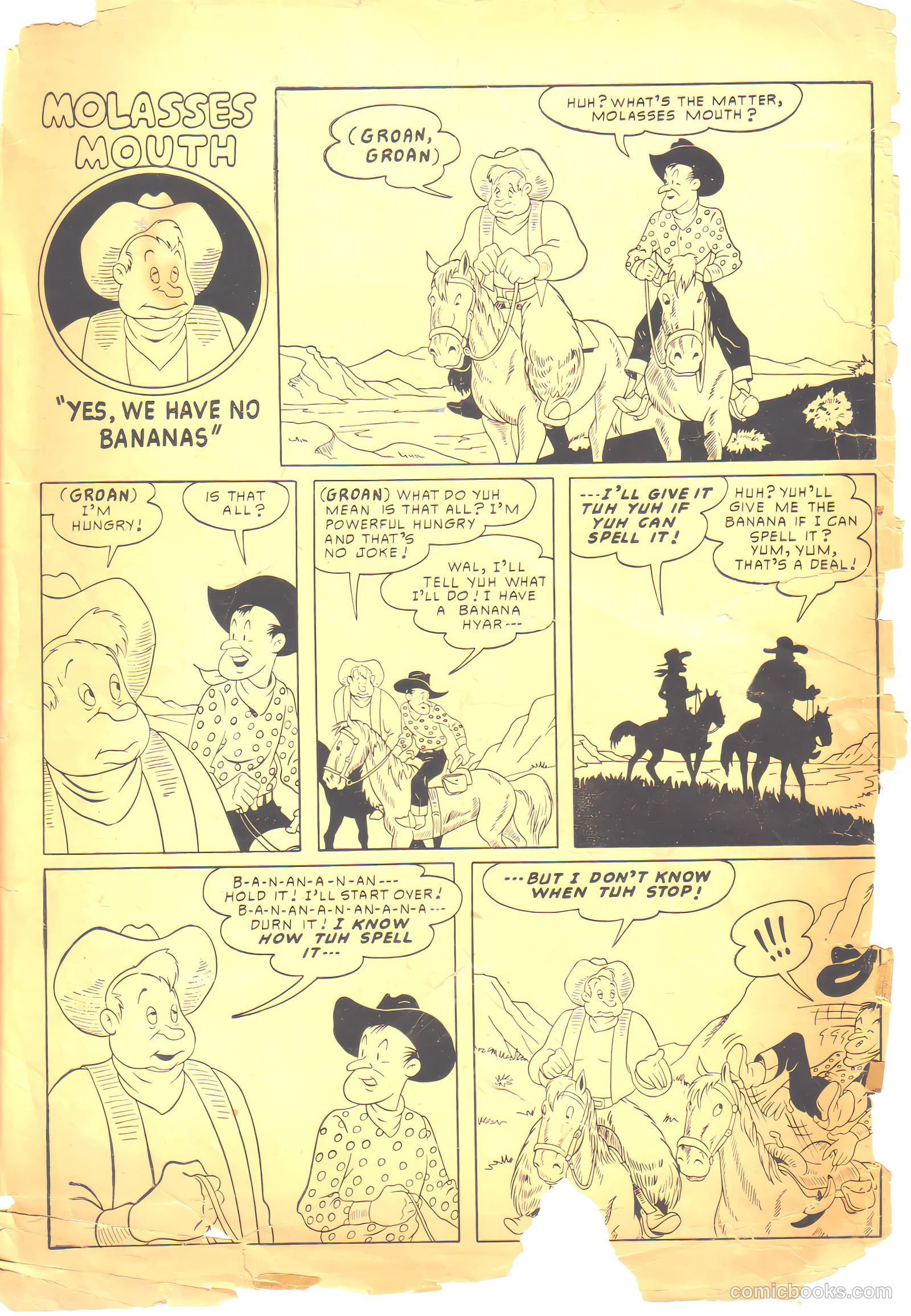 Lash LaRue Western #6 (1950) — page 2 of 36