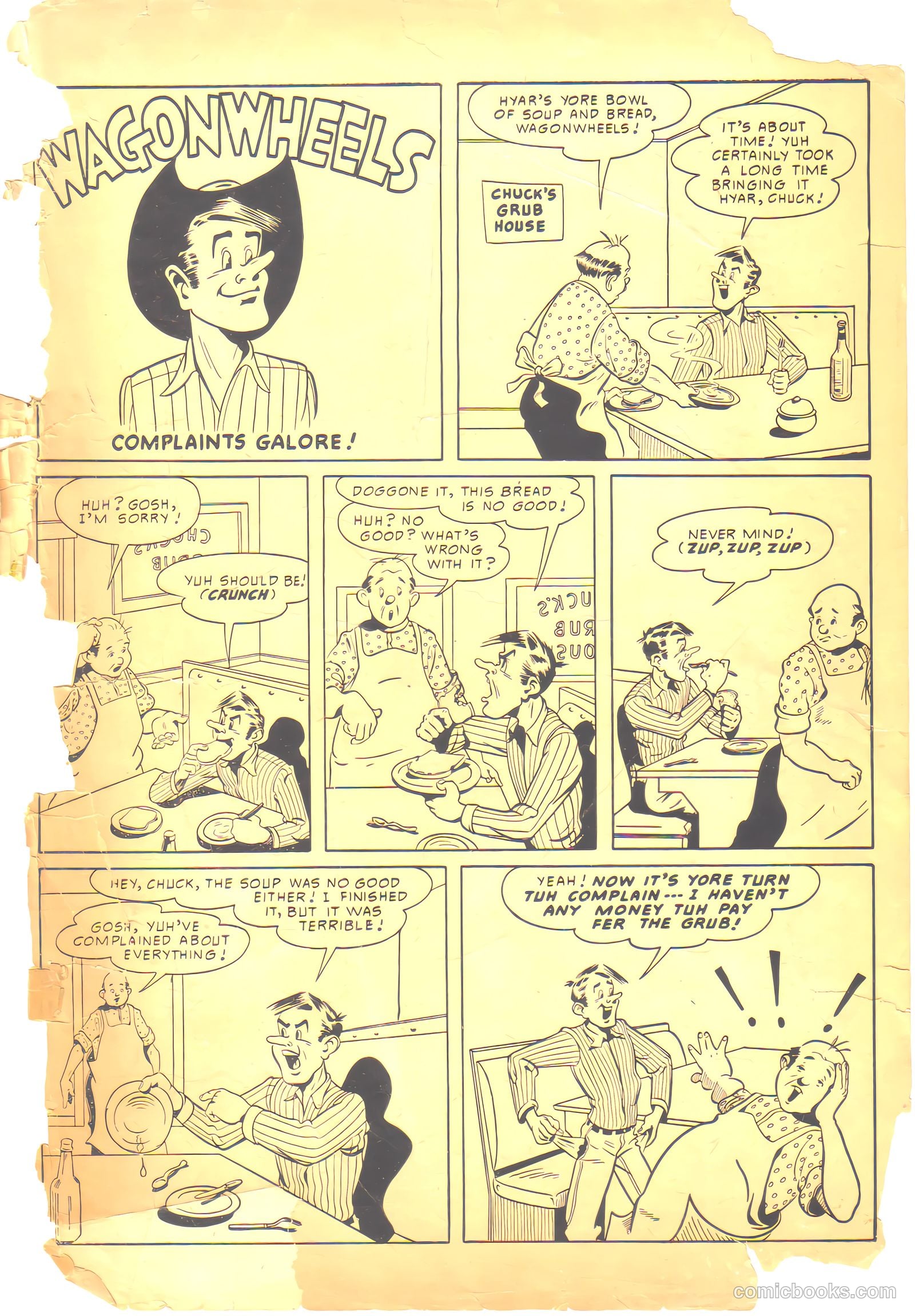 Lash LaRue Western #6 (1950) — page 35 of 36