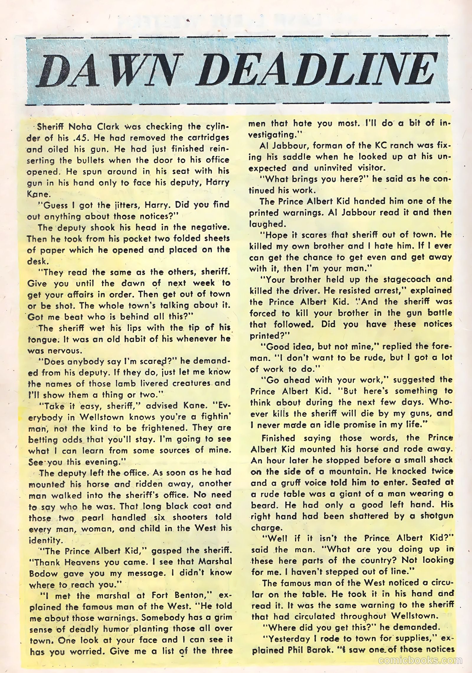 Lash Larue Western #60 (1956) — page 20 of 36