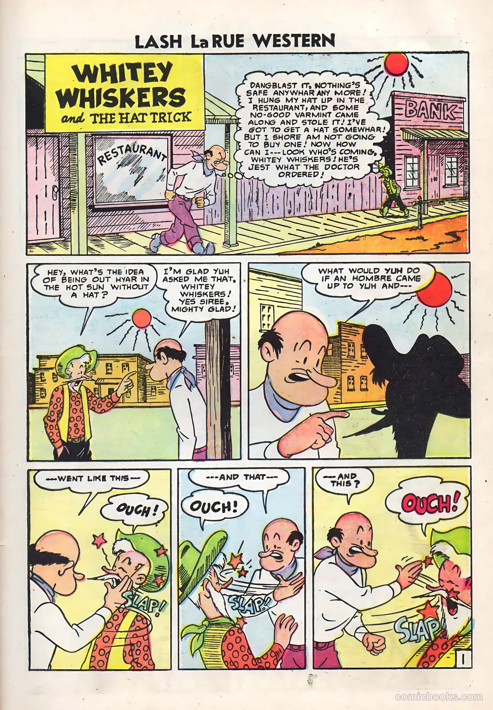 Lash Larue Western #60 (1956) — page 25 of 36