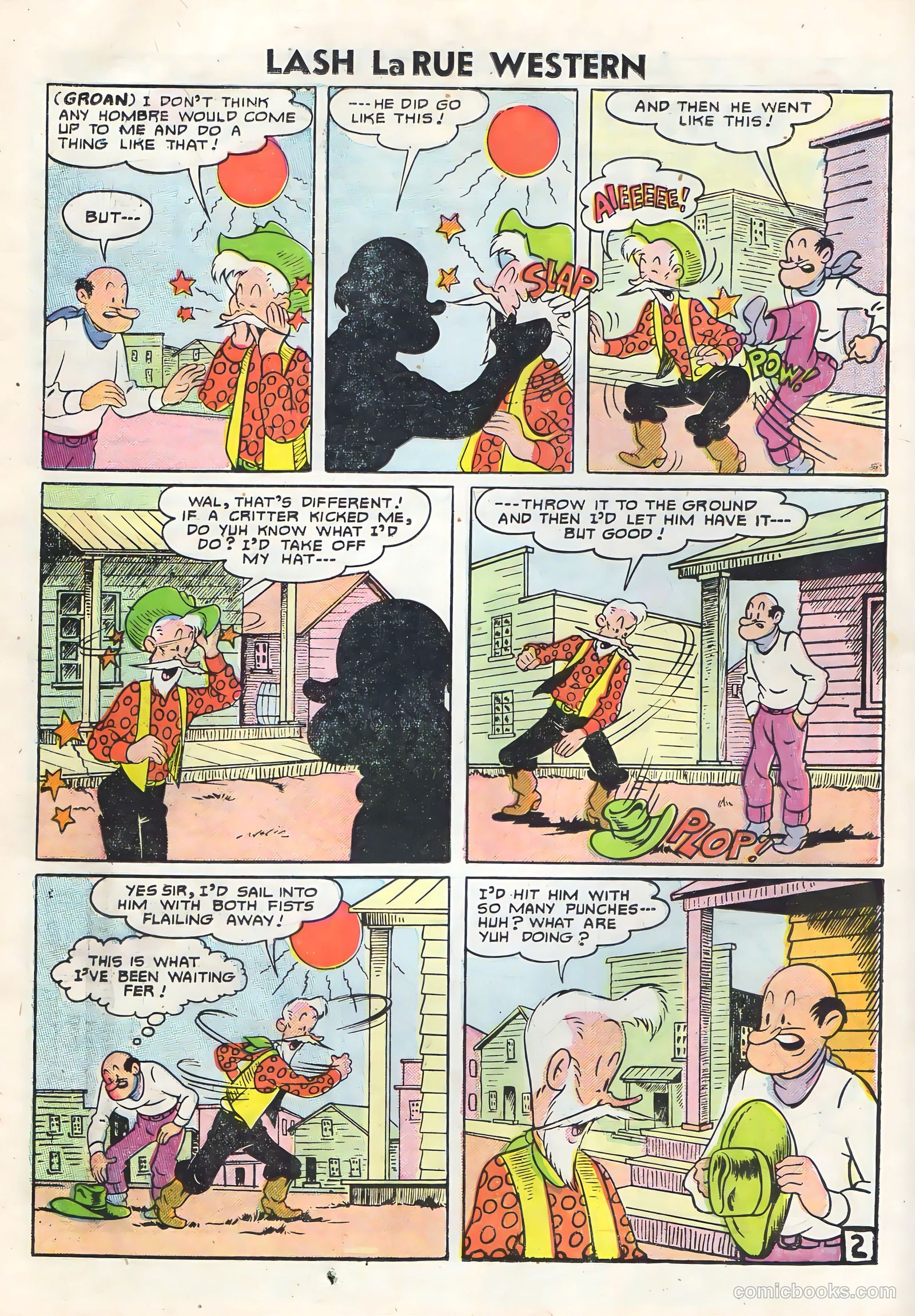 Lash Larue Western #60 (1956) — page 26 of 36