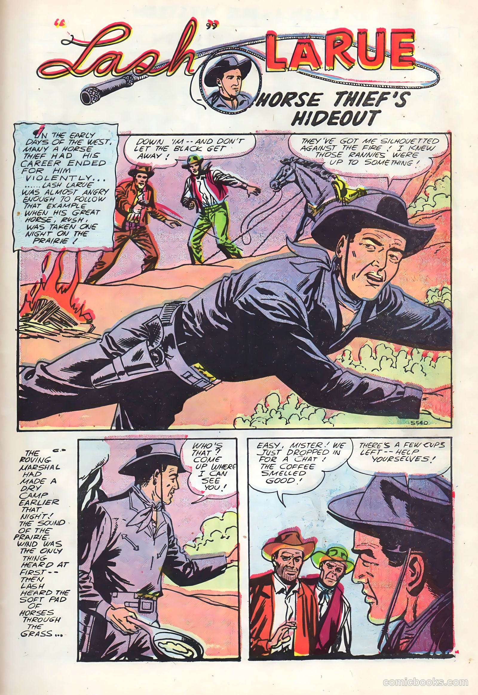 Lash Larue Western #60 (1956) — page 29 of 36