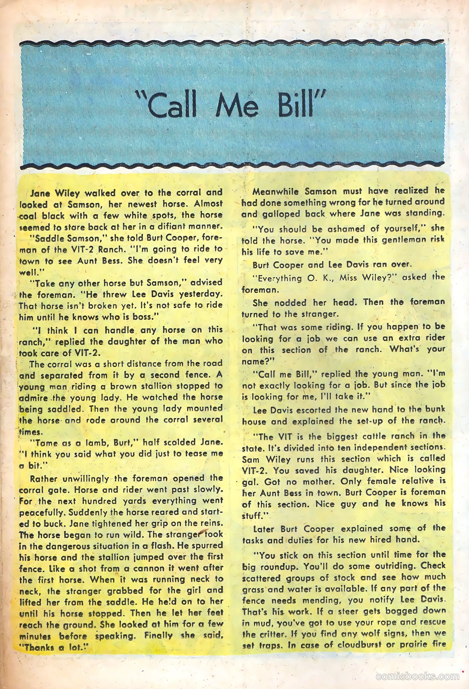 Lash Larue Western #61 (1956) — page 18 of 36