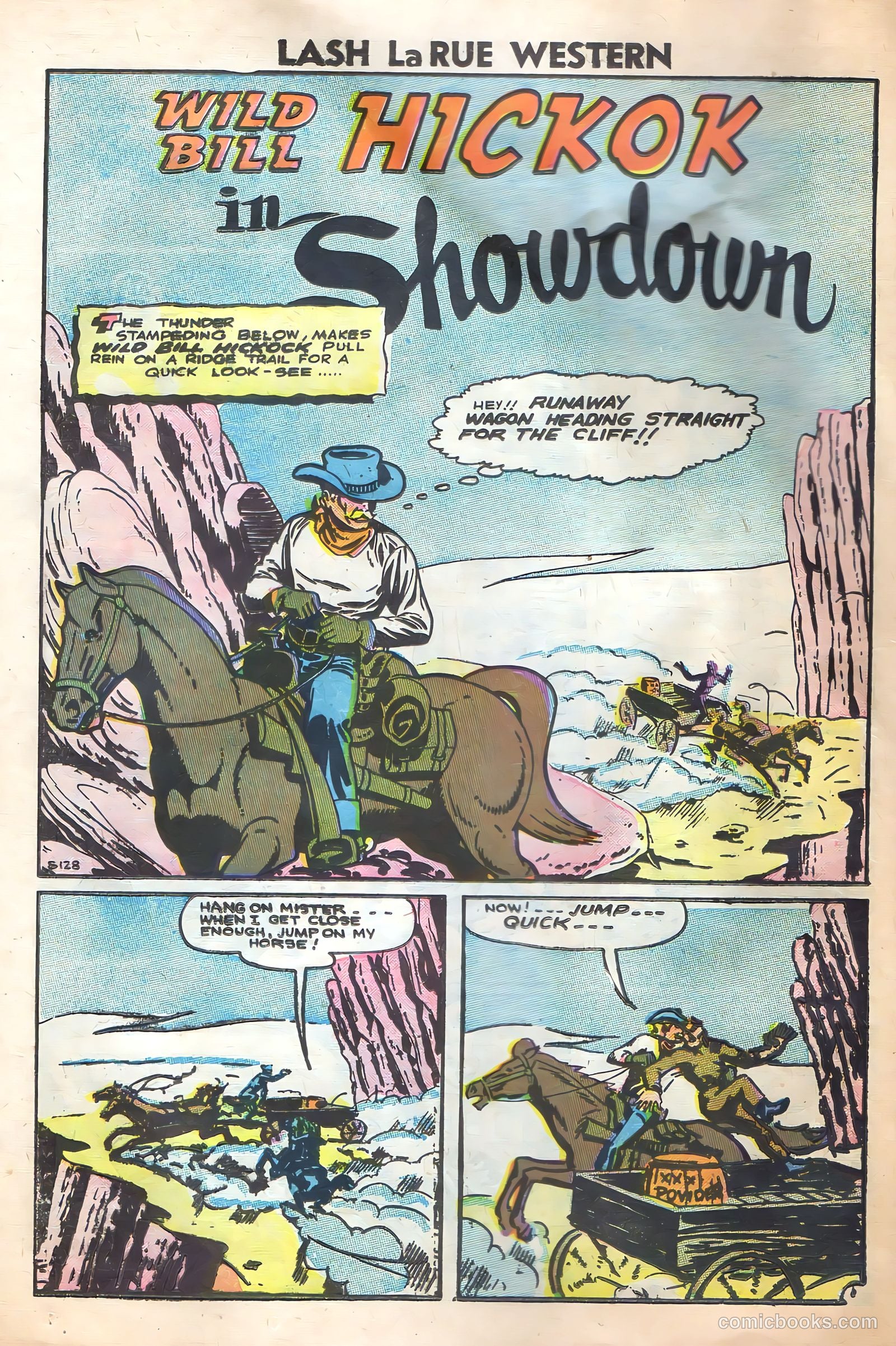 Lash Larue Western #62 (1956) — page 26 of 36