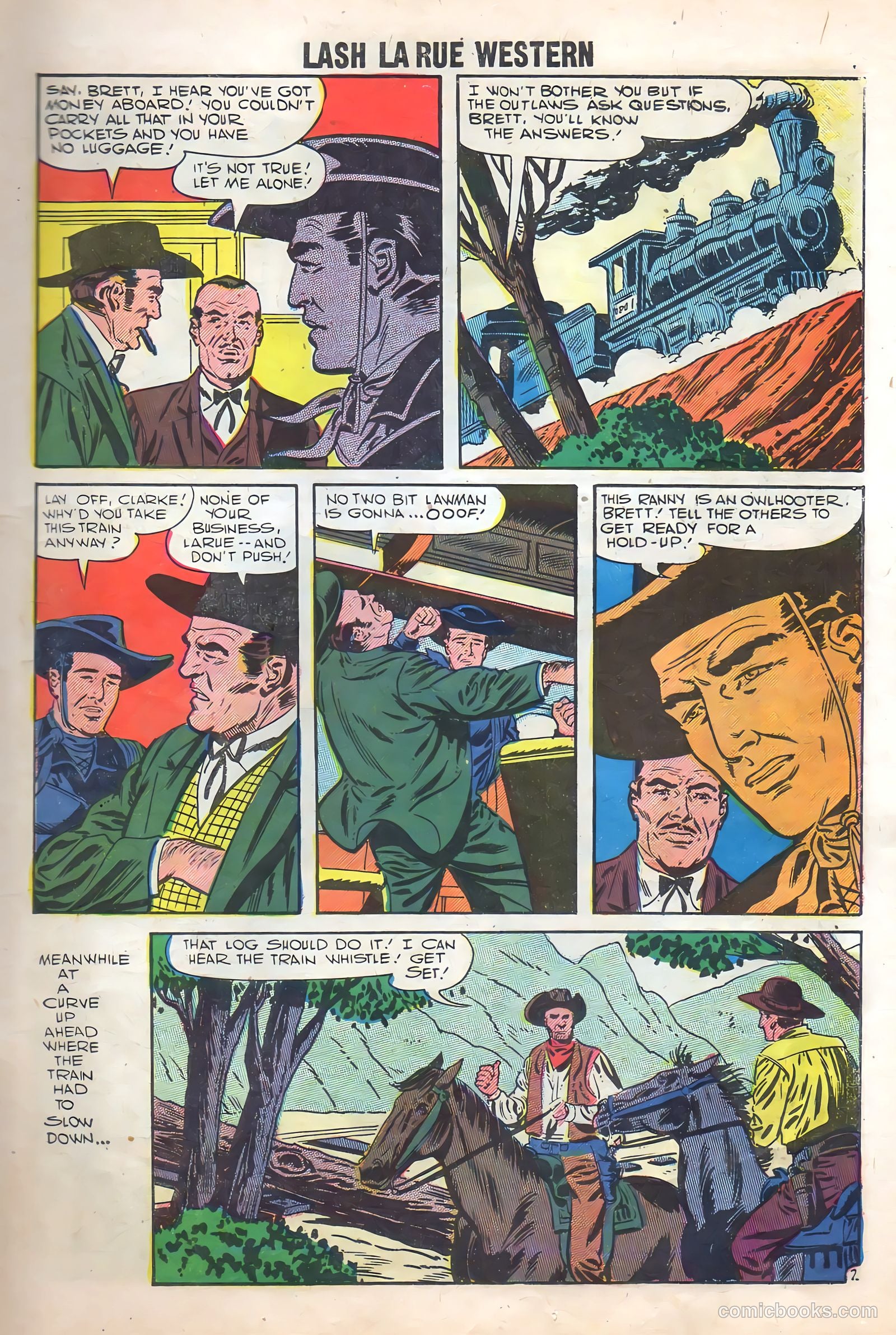 Lash Larue Western #65 (1957) — page 11 of 37