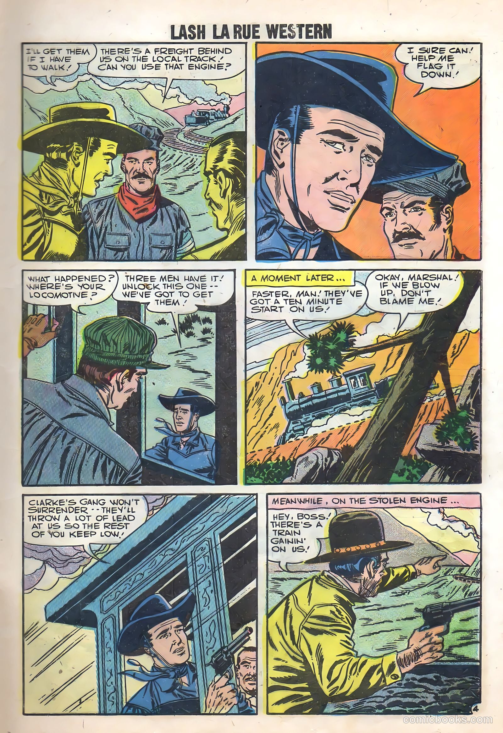 Lash Larue Western #65 (1957) — page 13 of 37