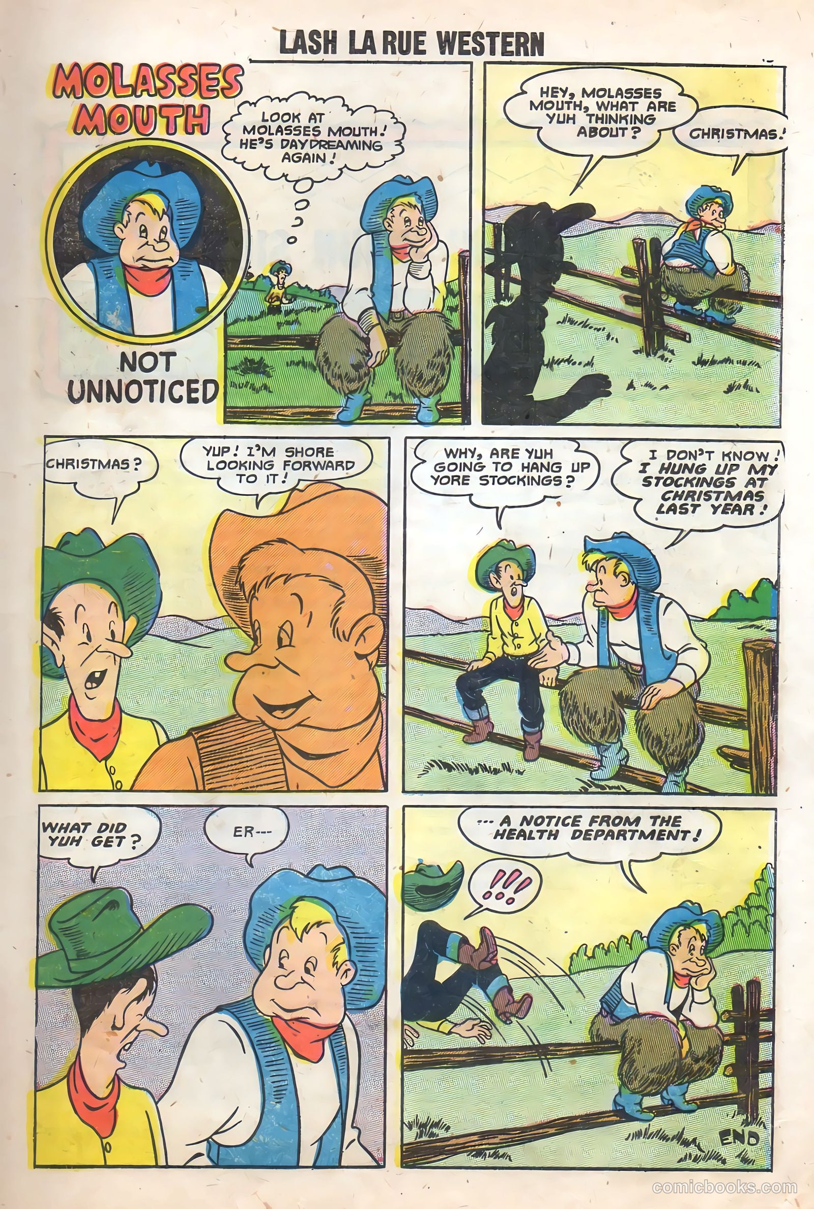 Lash Larue Western #65 (1957) — page 17 of 37