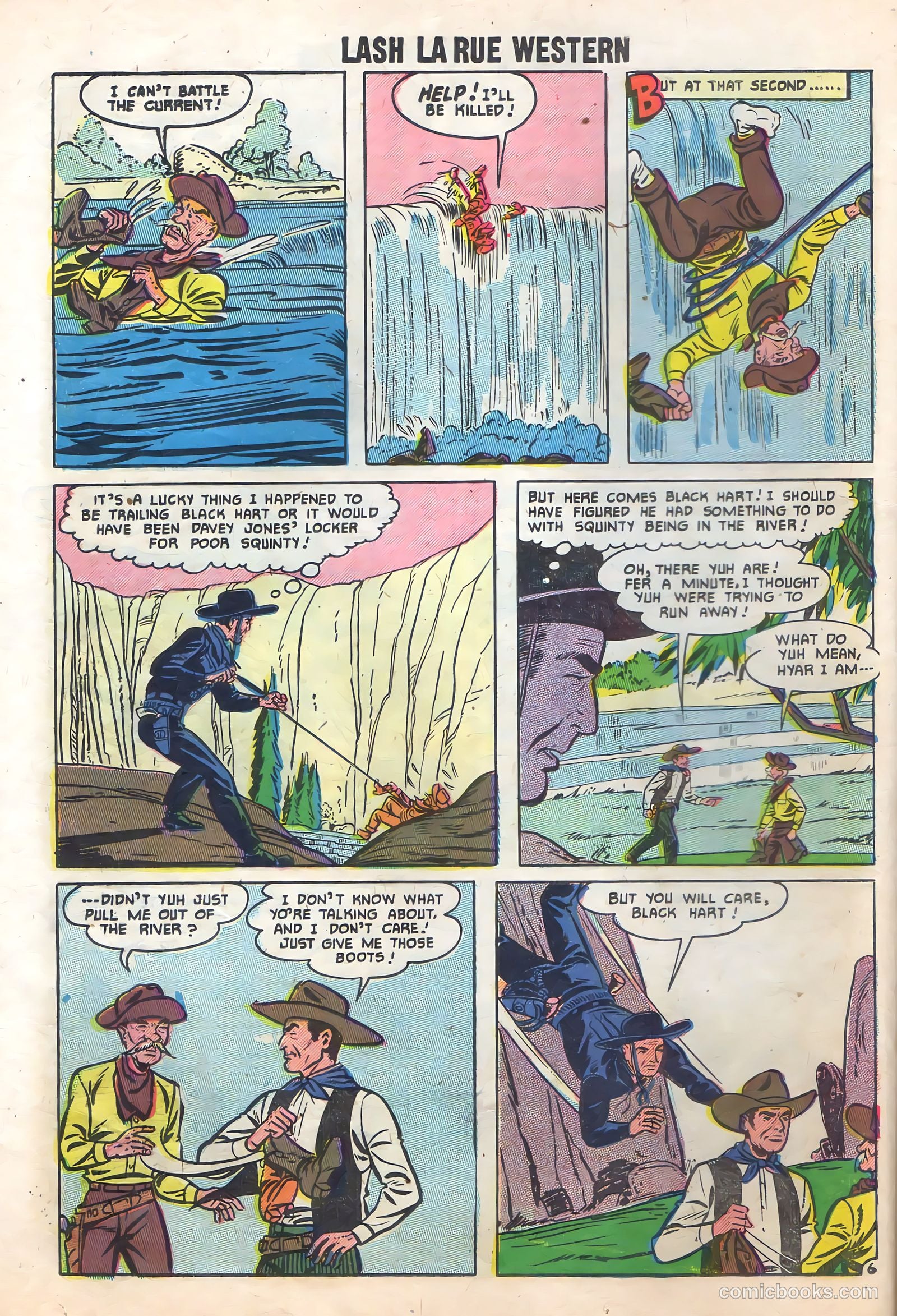 Lash Larue Western #65 (1957) — page 26 of 37