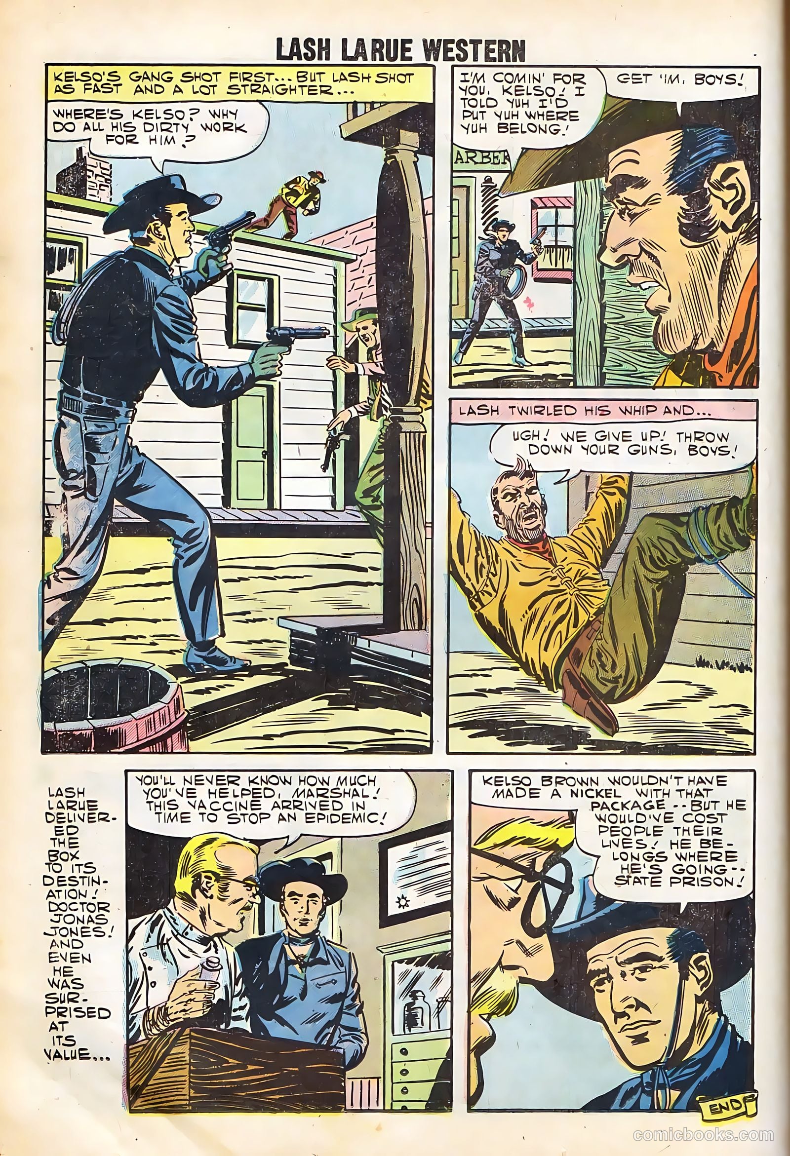 Lash Larue Western #67 (1958) — page 26 of 69