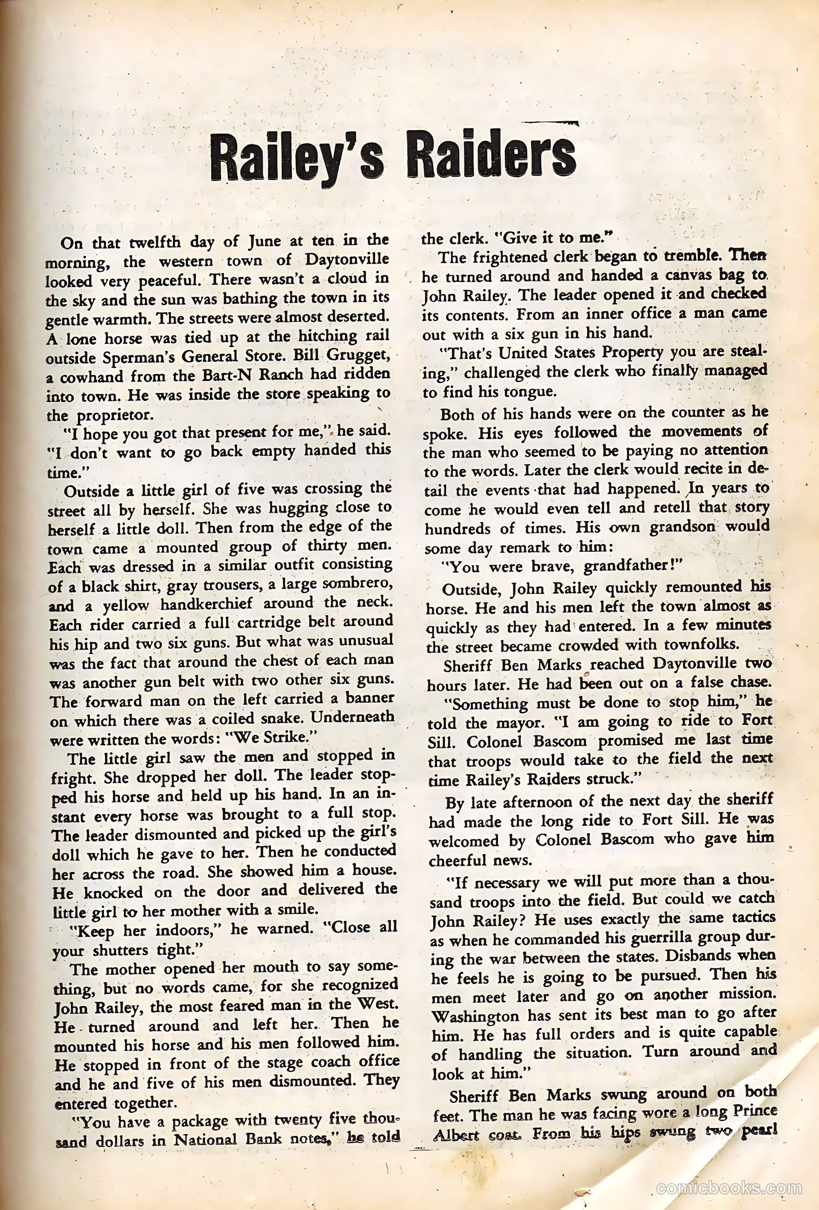 Lash Larue Western #67 (1958) — page 27 of 69