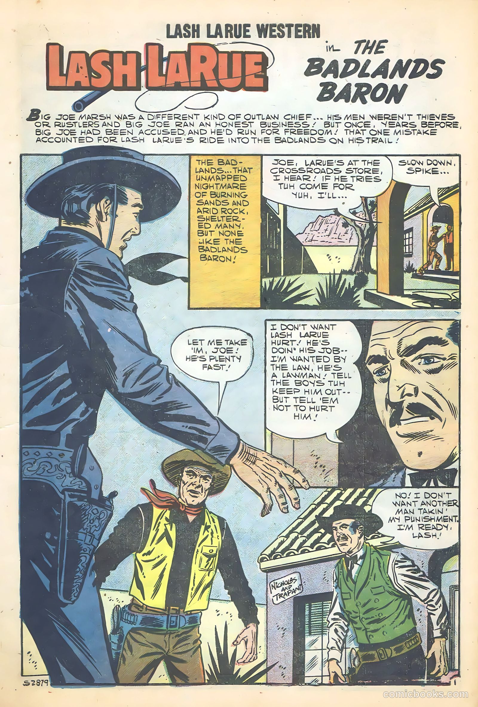 Lash Larue Western #68 (1958) — page 11 of 68