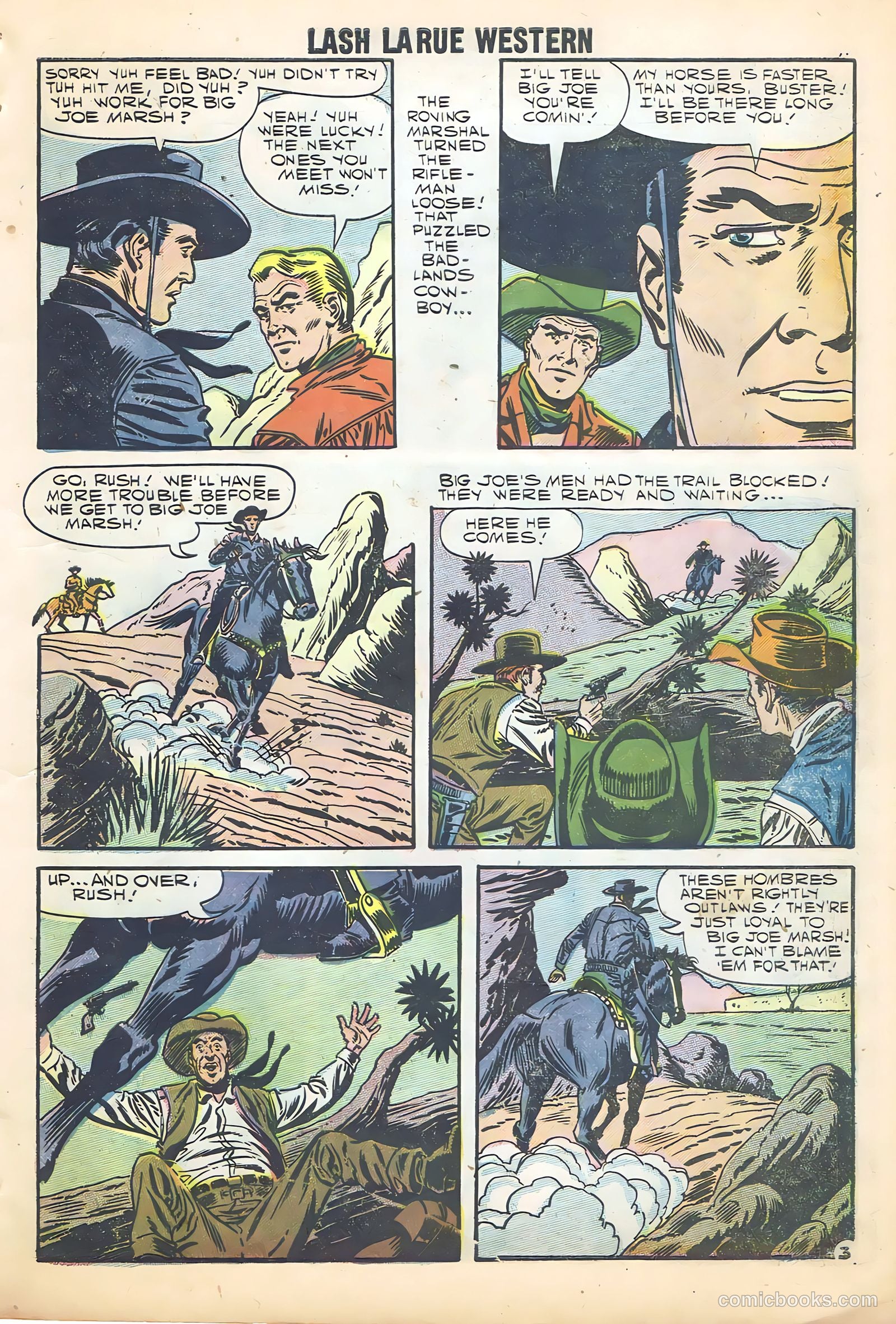 Lash Larue Western #68 (1958) — page 13 of 68